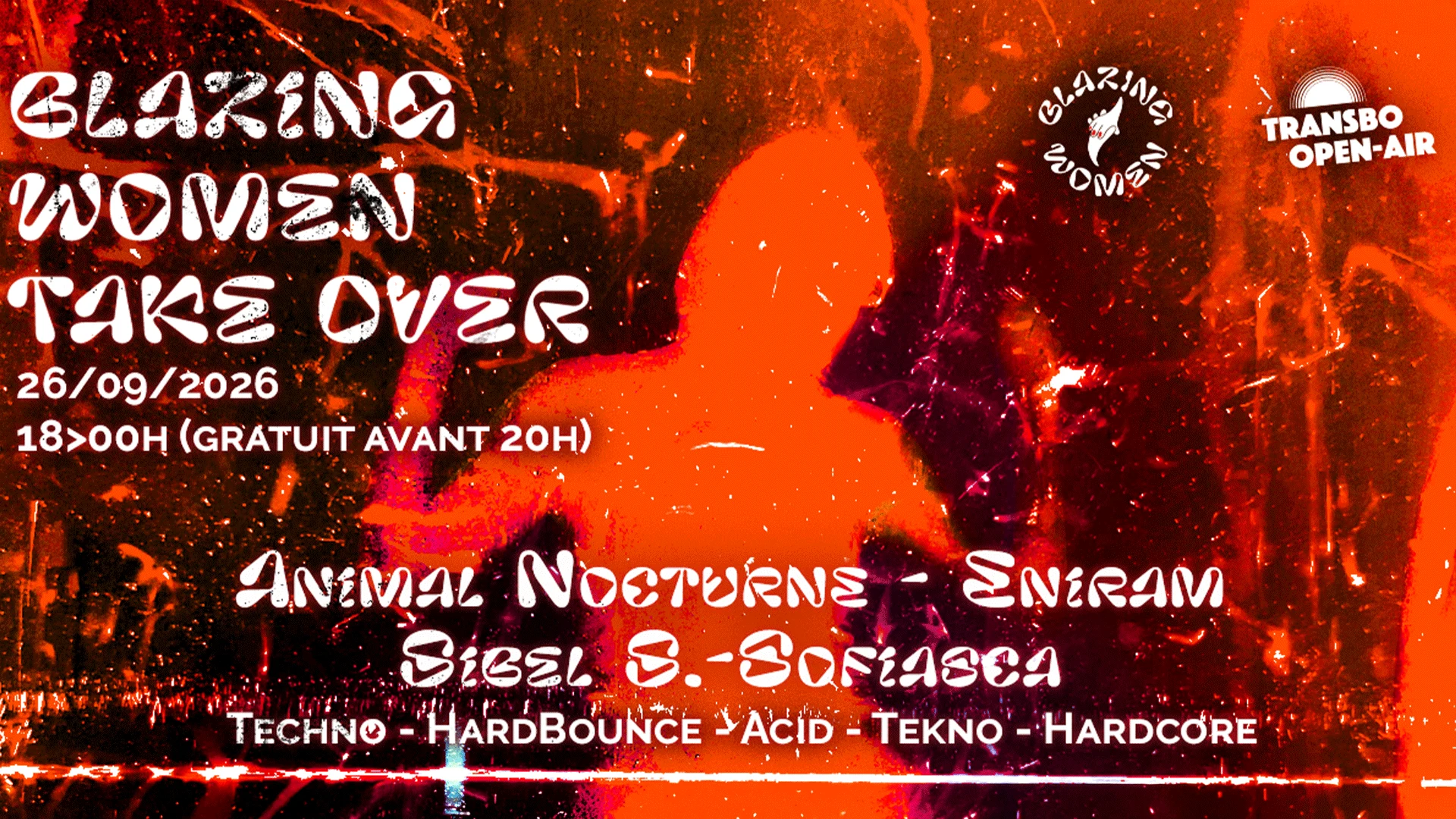Blazing Women Take Over X Transbo Open-Air Cover