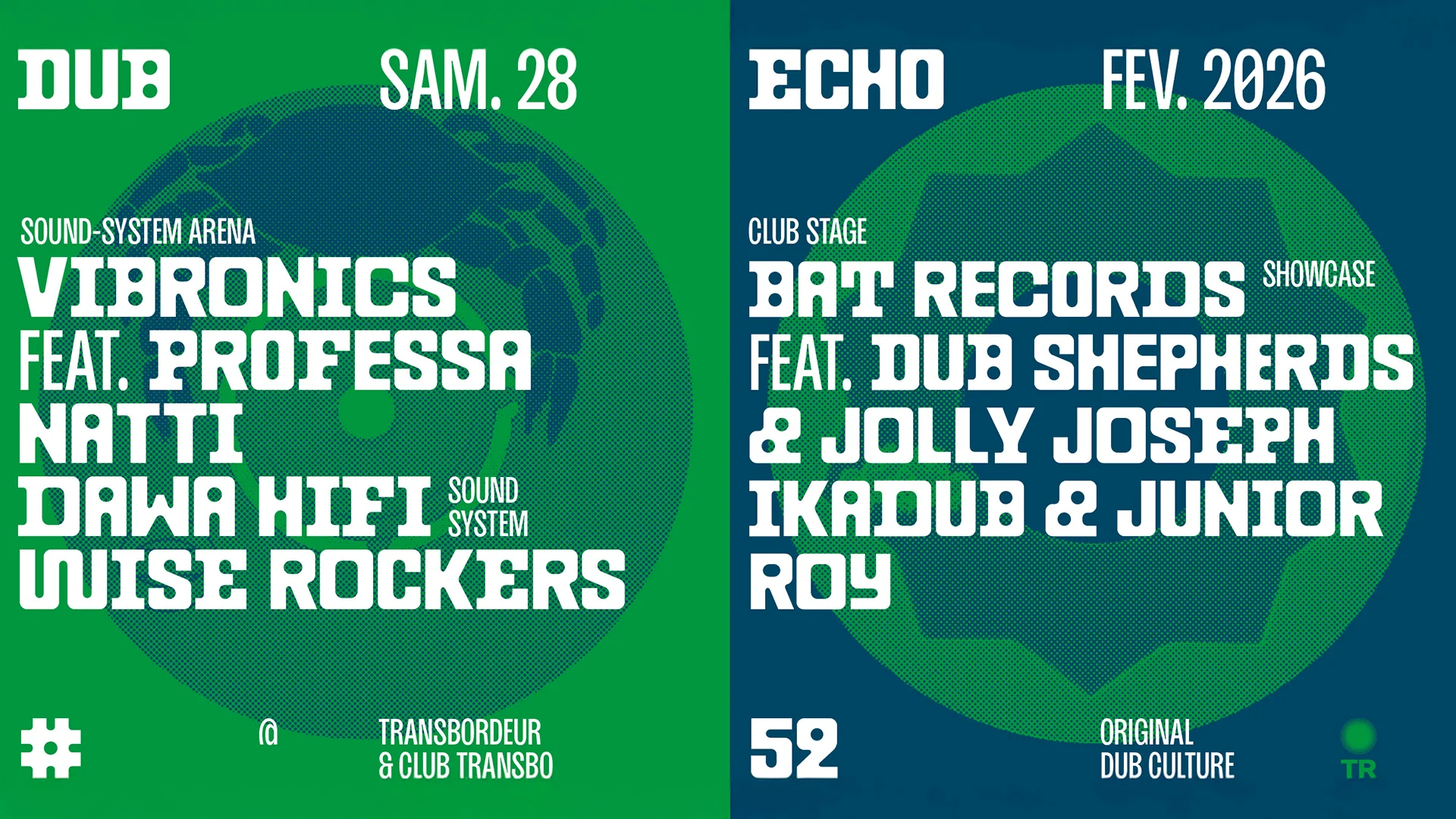 Dub Echo : Dawa Hifi, Vibronics, Bat Records... Cover
