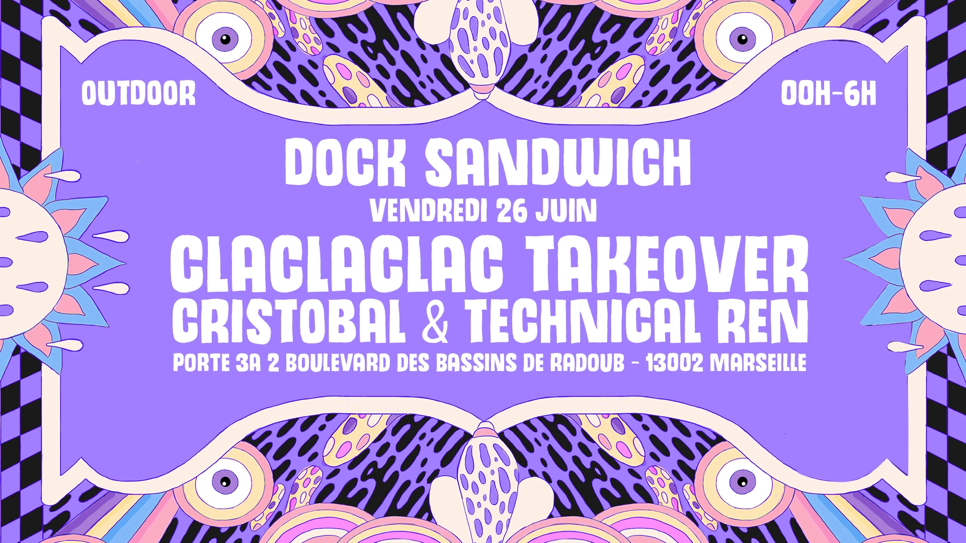 Dock Sandwich #1 - Claclaclac [Cristobal & Technical Ren] Cover