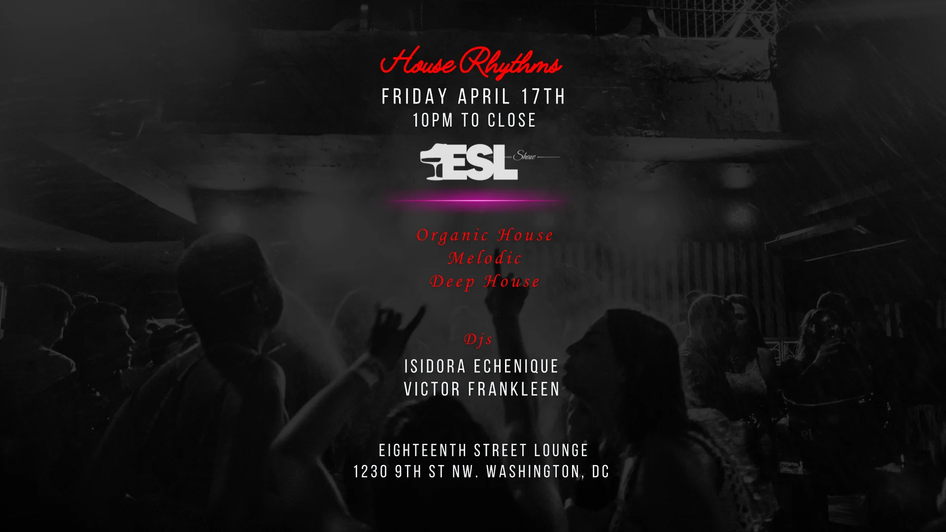 House Rhythms - Victor Frankleen And Isidora Echenique Cover
