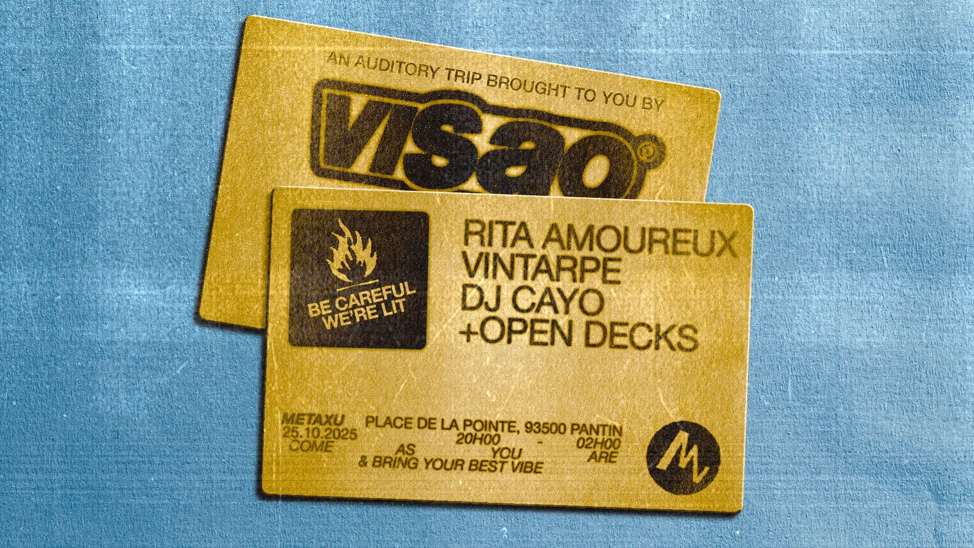 Visao Party - 25 Octobre Cover