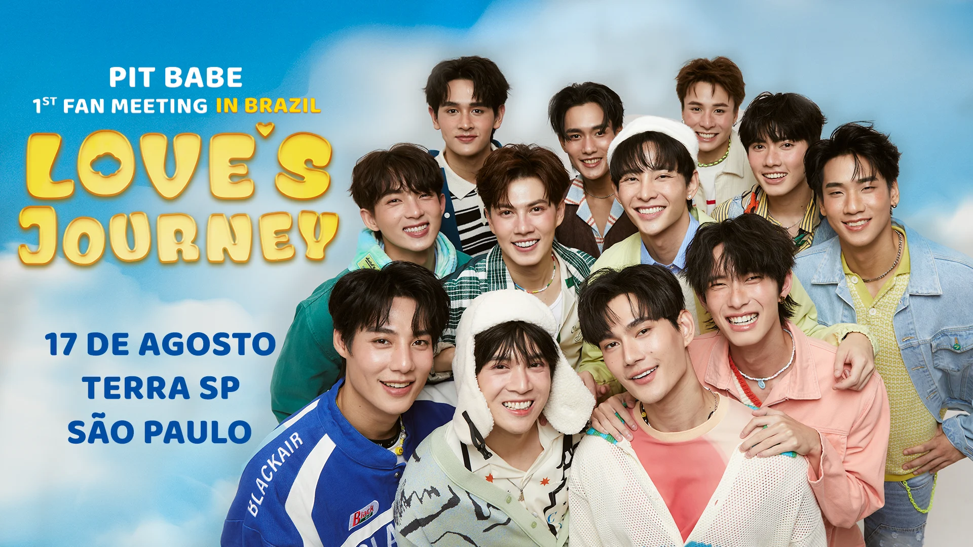 Pit Babe 1st Fan Meeting In Brazil - Love's Journey Cover