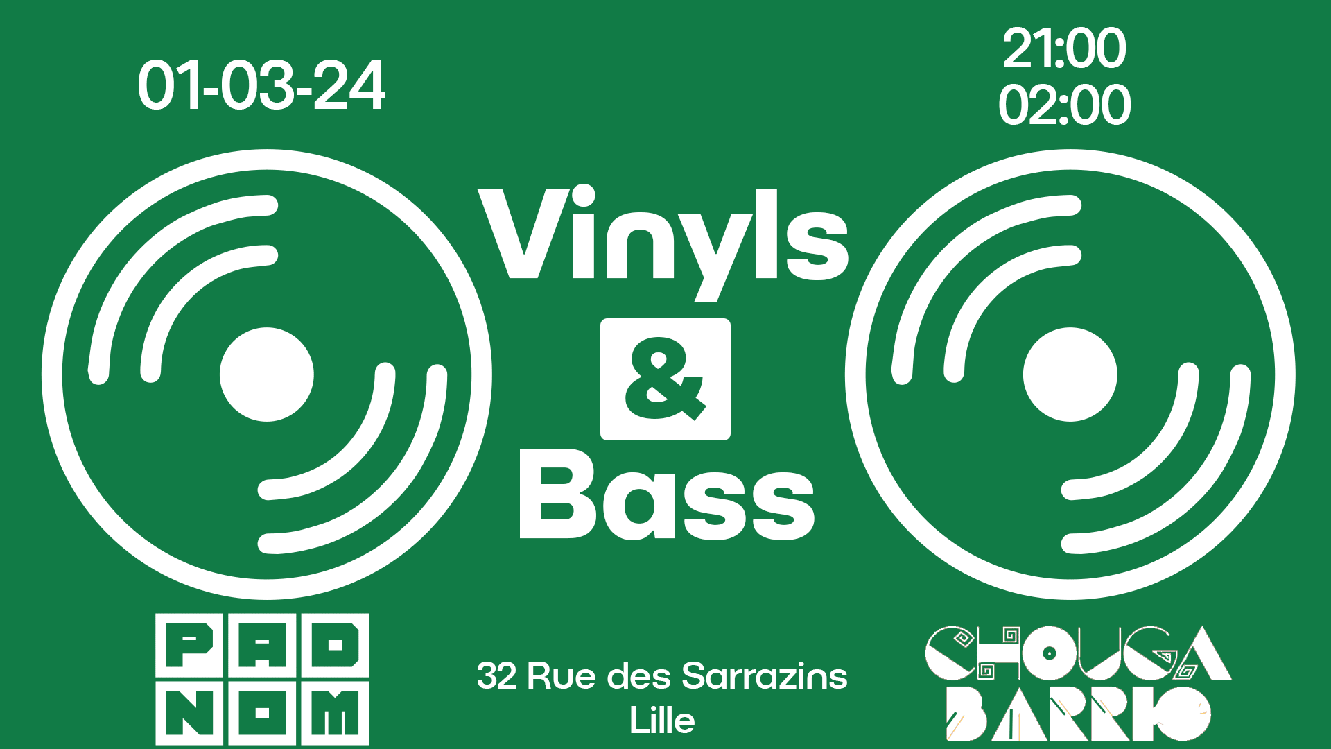 Vinyls & Bass Cover