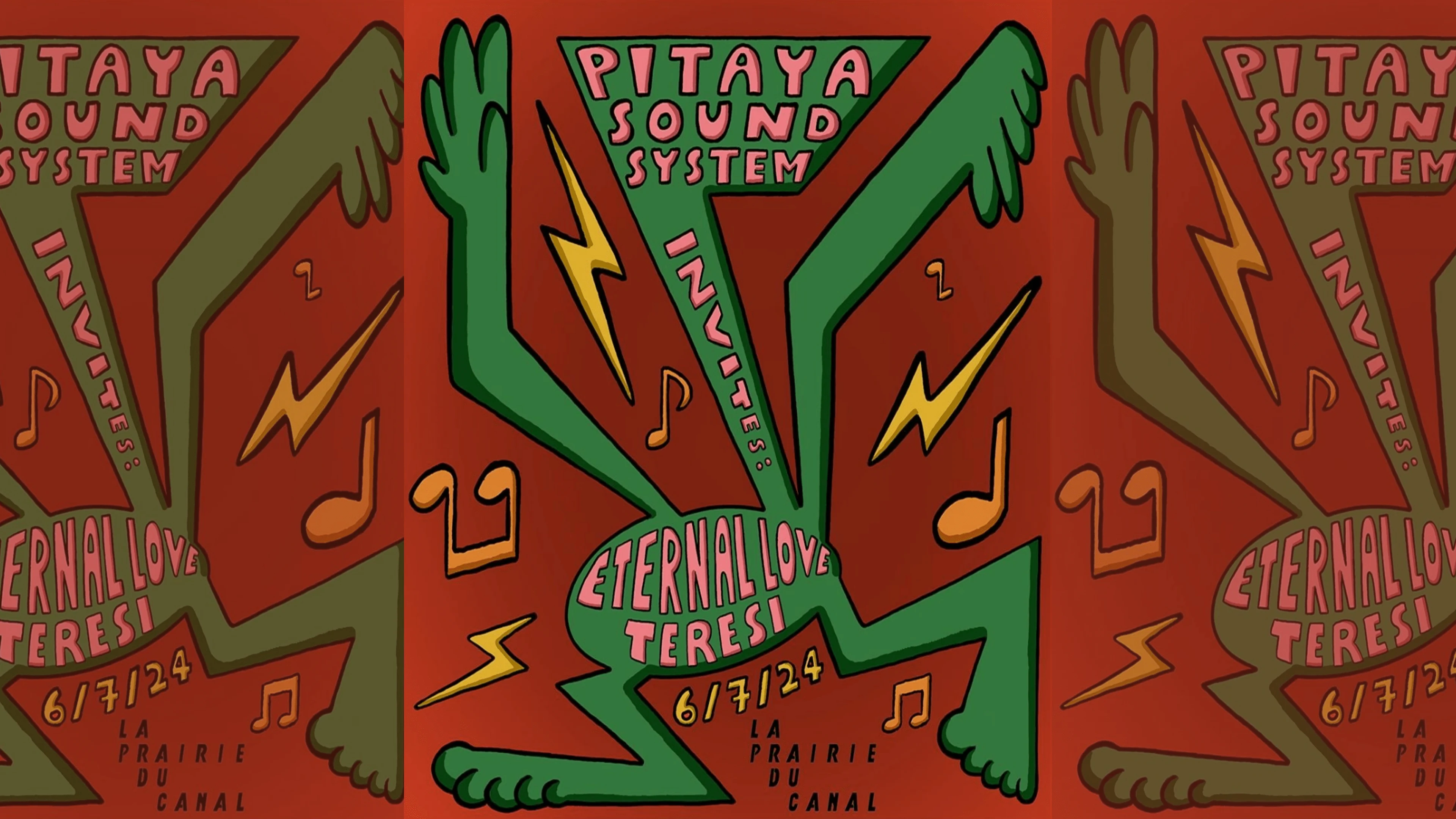 Open Air : Eternal Love + Pitaya Soundsystem + Teresi Cover