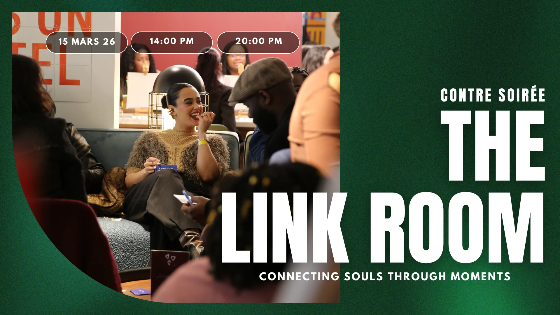 The Link Room - Contre Soirée - Dimanche 15 Mars Cover