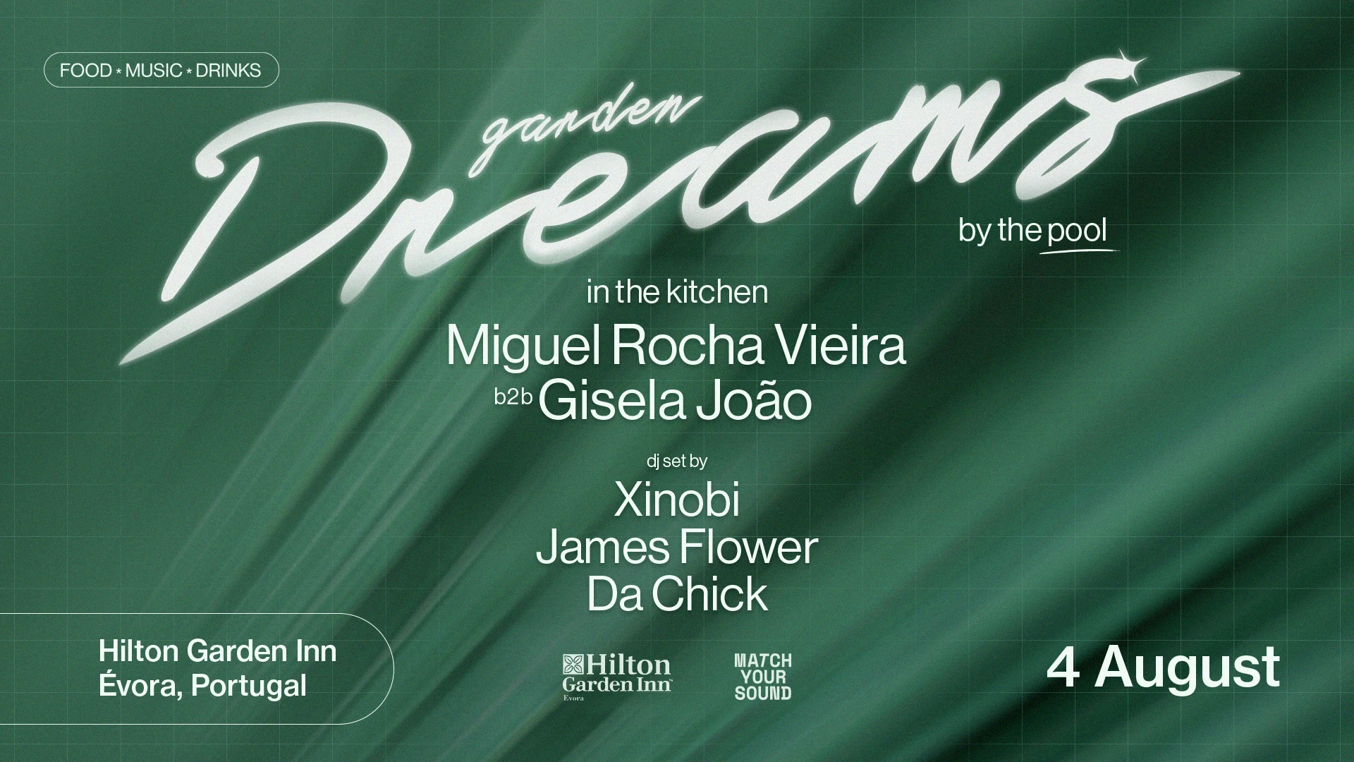 Garden Dreams Pool Party - Evora Cover