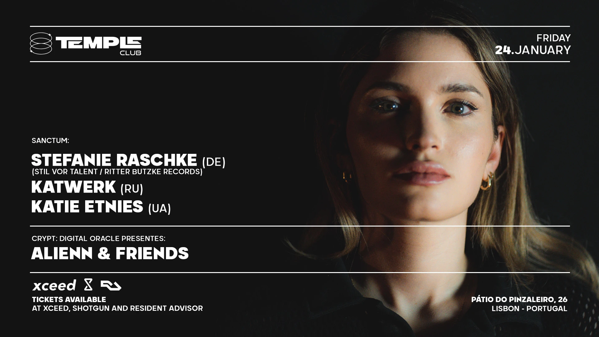 Temple Presents Stefanie Raschke, Katwerk And Katie Etnies Cover