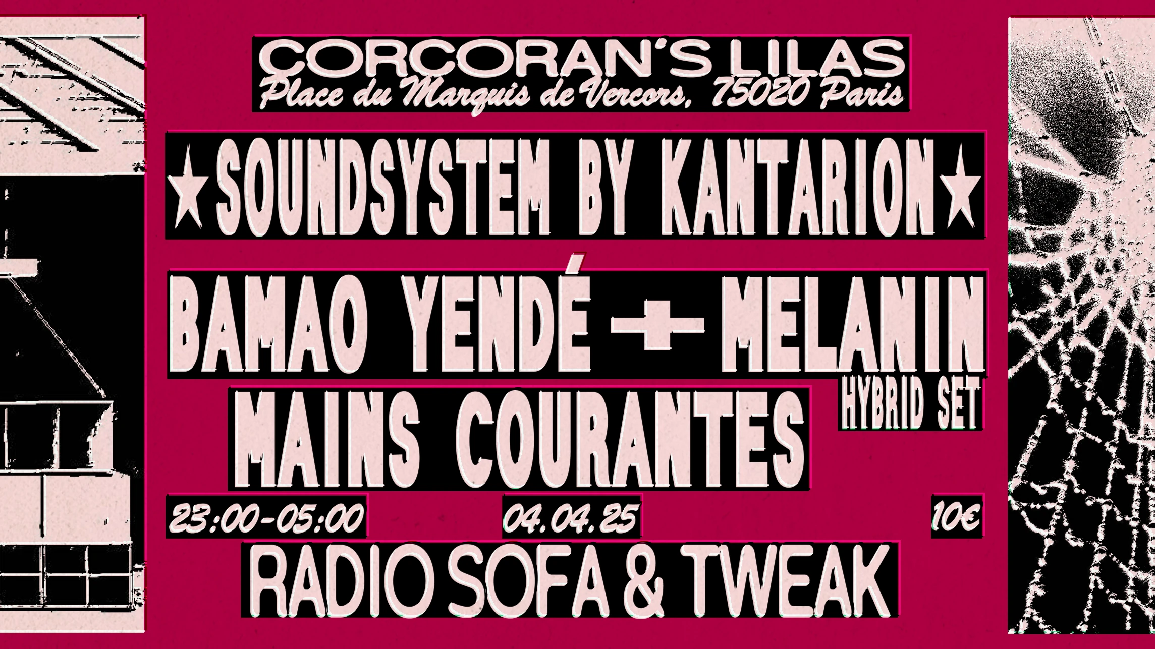 Radio Sofa & Tweak @ Corcoran's: Bamao Yendé, Melanin... Cover