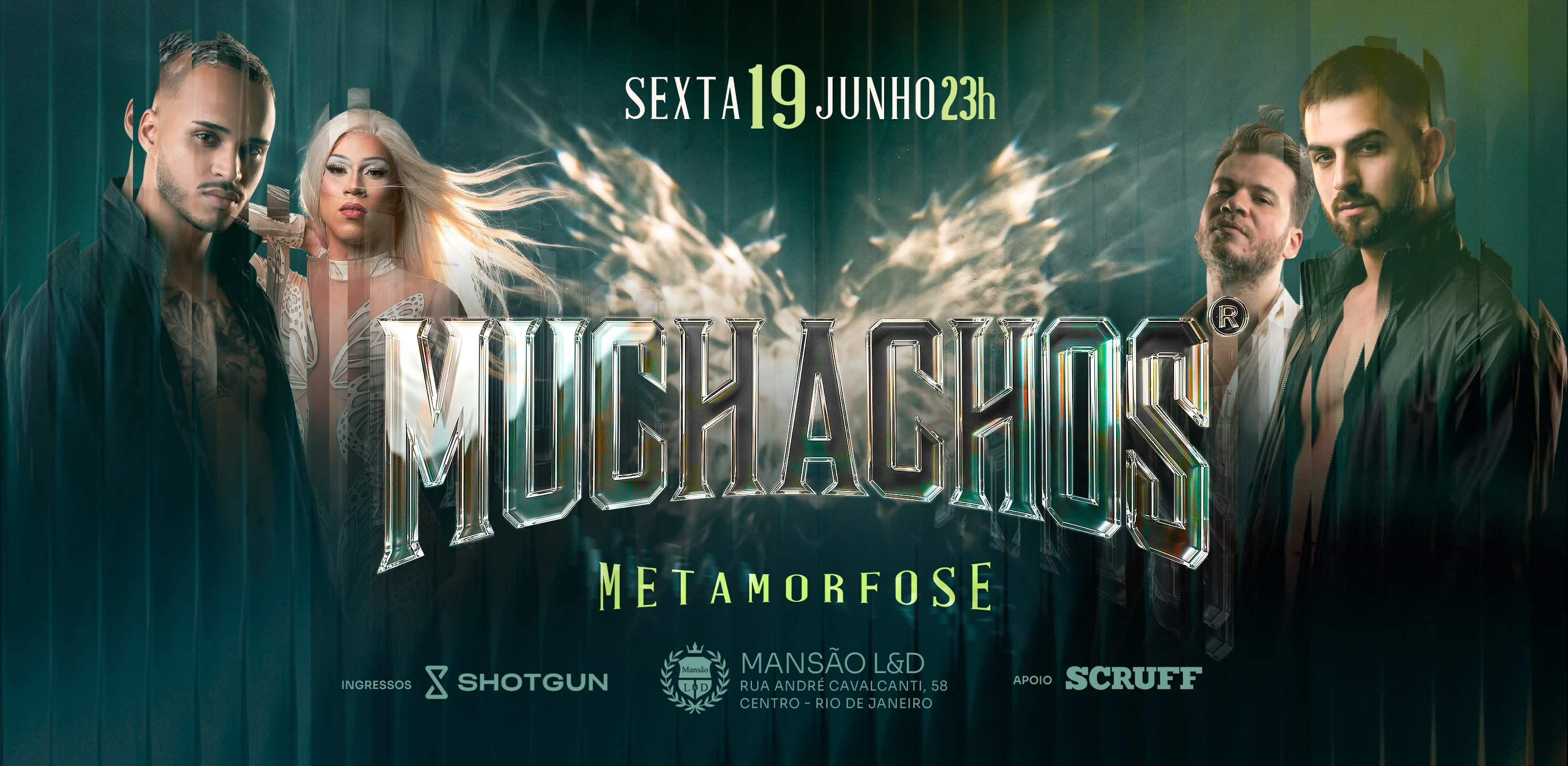 Muchachos Party - Metamorphosis Cover