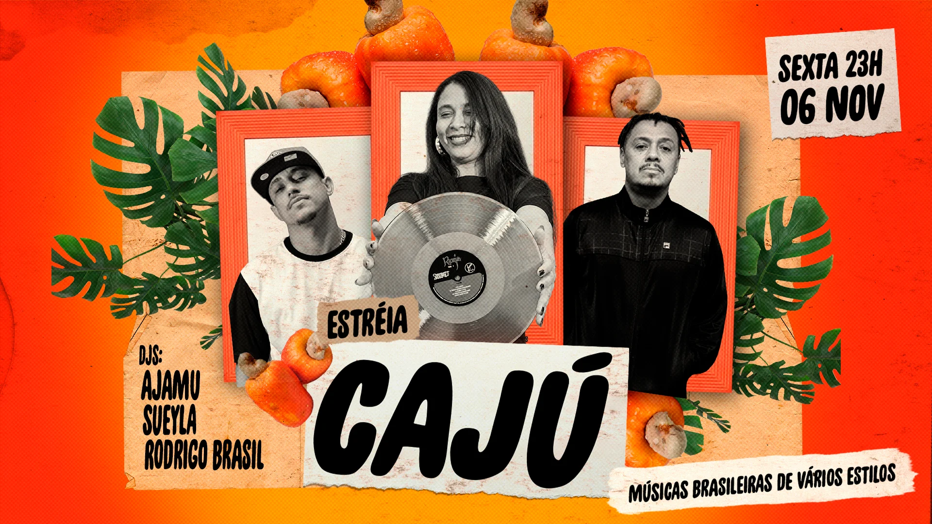Caju A Festa Cover