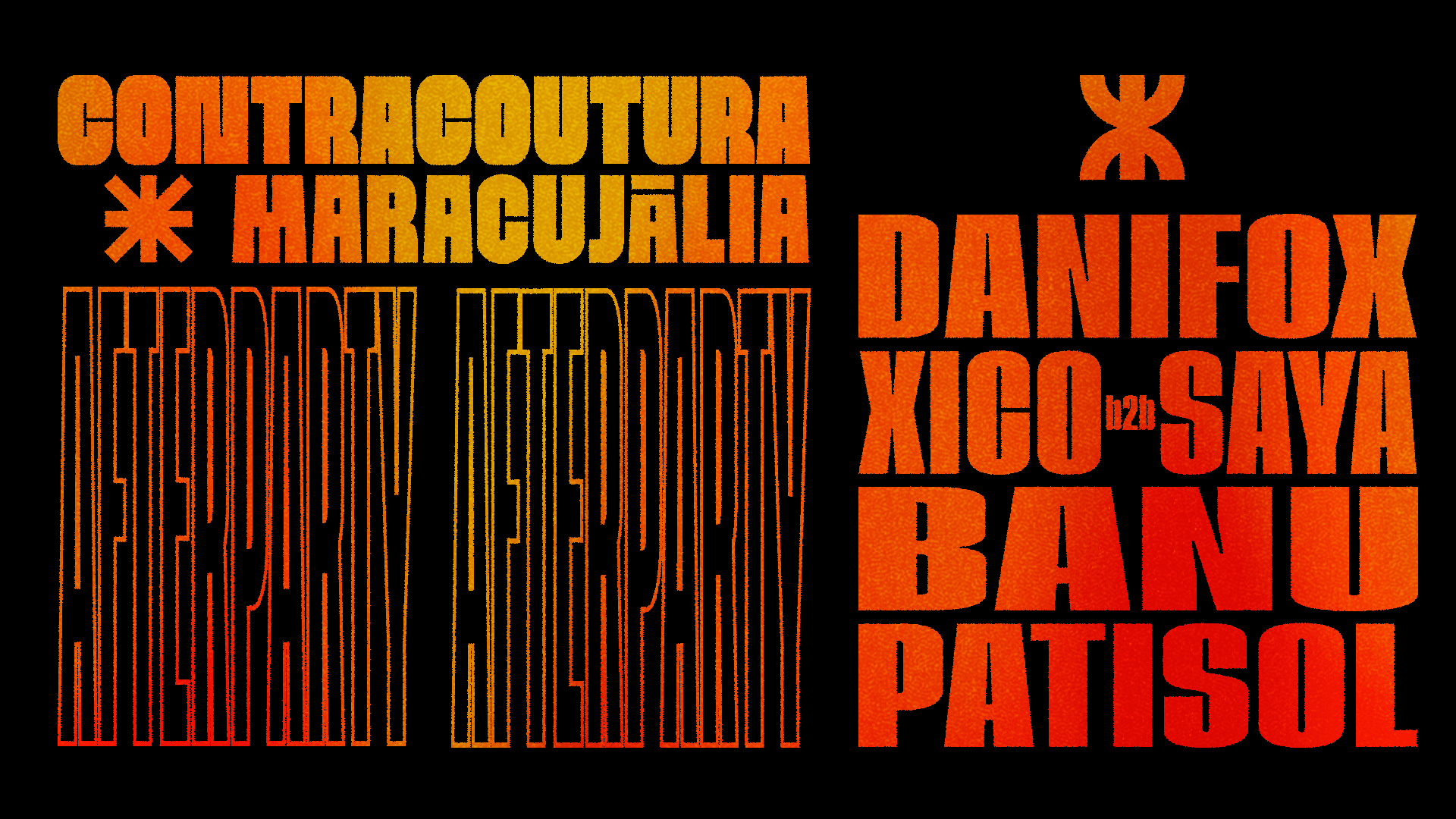 Afterparty Maracujália X Contracoutura Cover