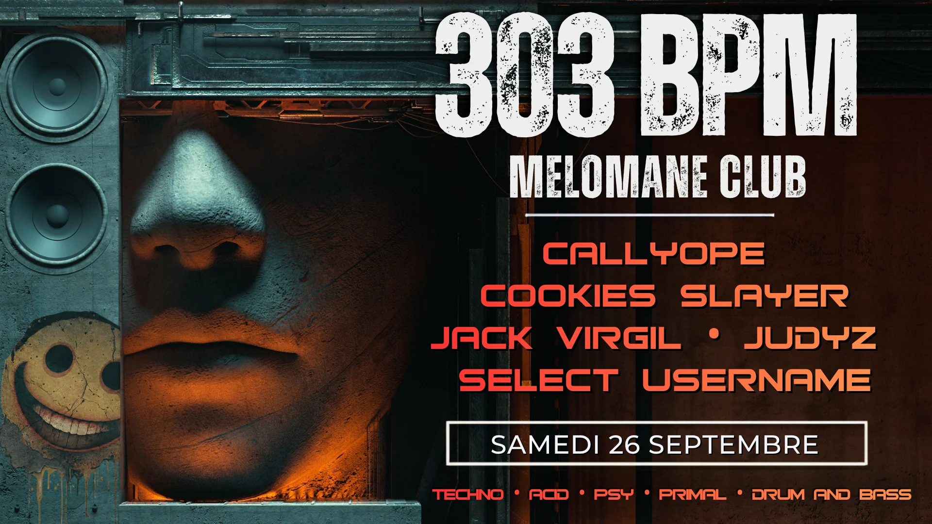 🔥 303 Bpm X Mélomane Club - Cinquième Édition ! Cover