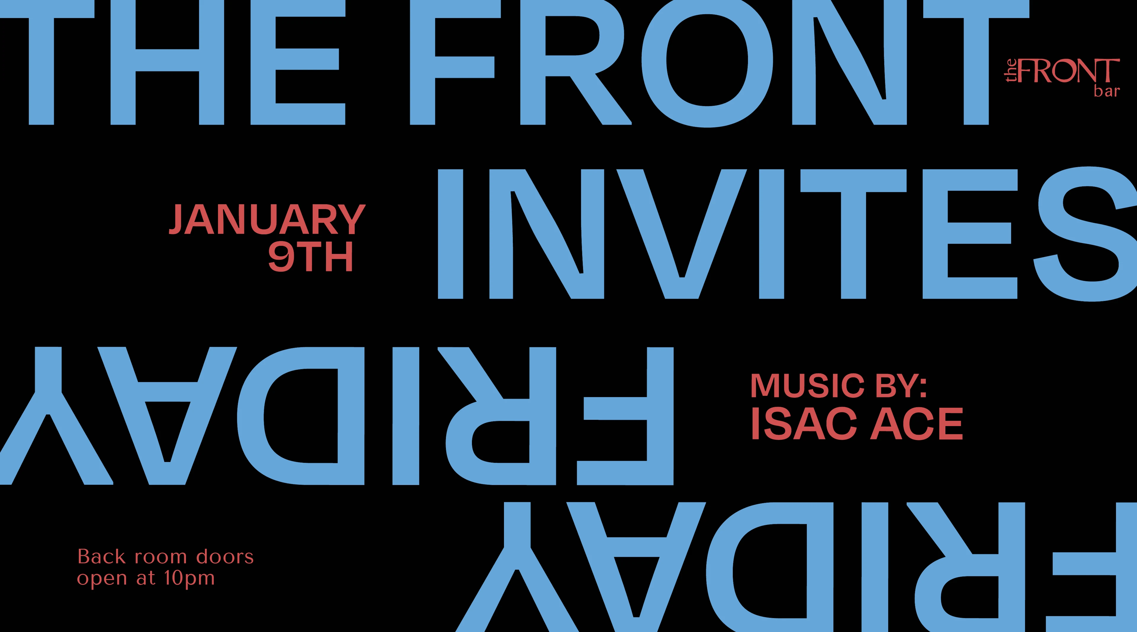 The Front Invites Isac Ace Cover