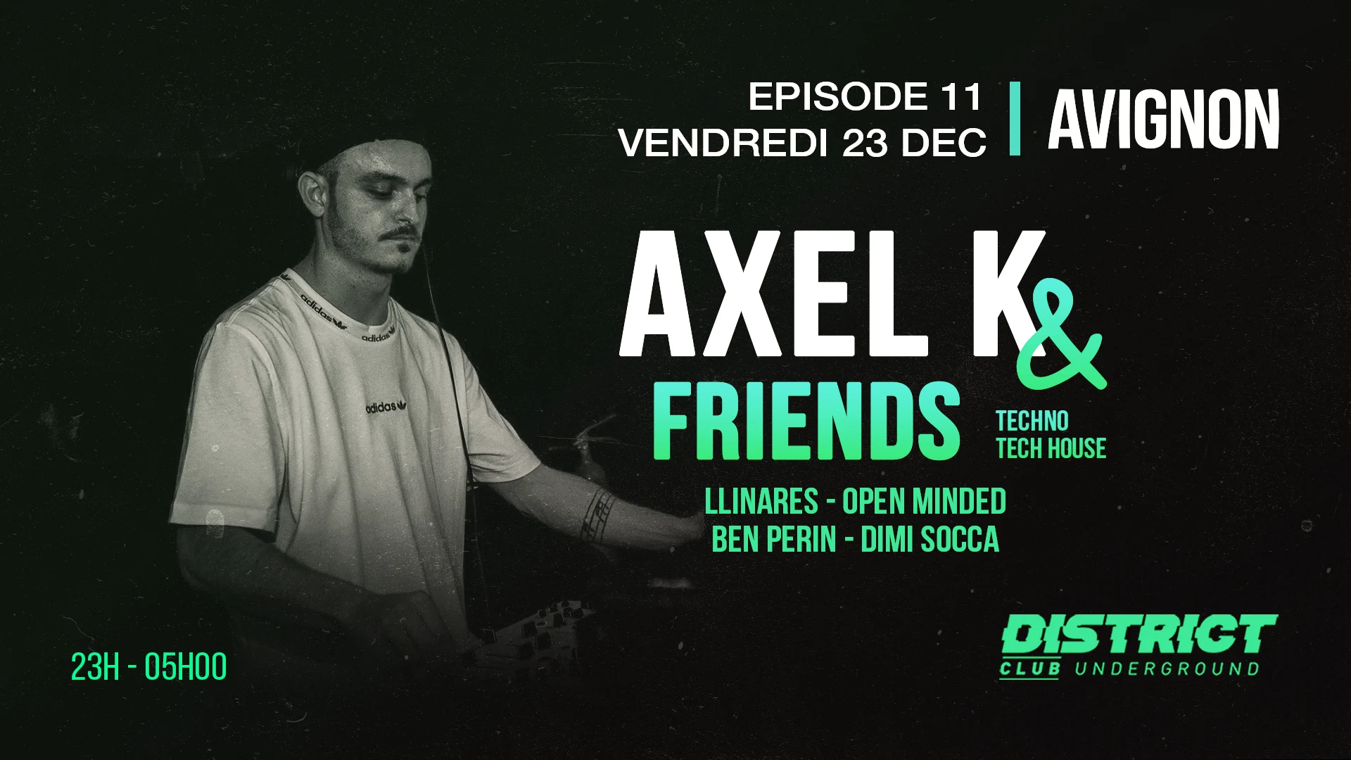 Axel K & Friends - District Avignon  Cover