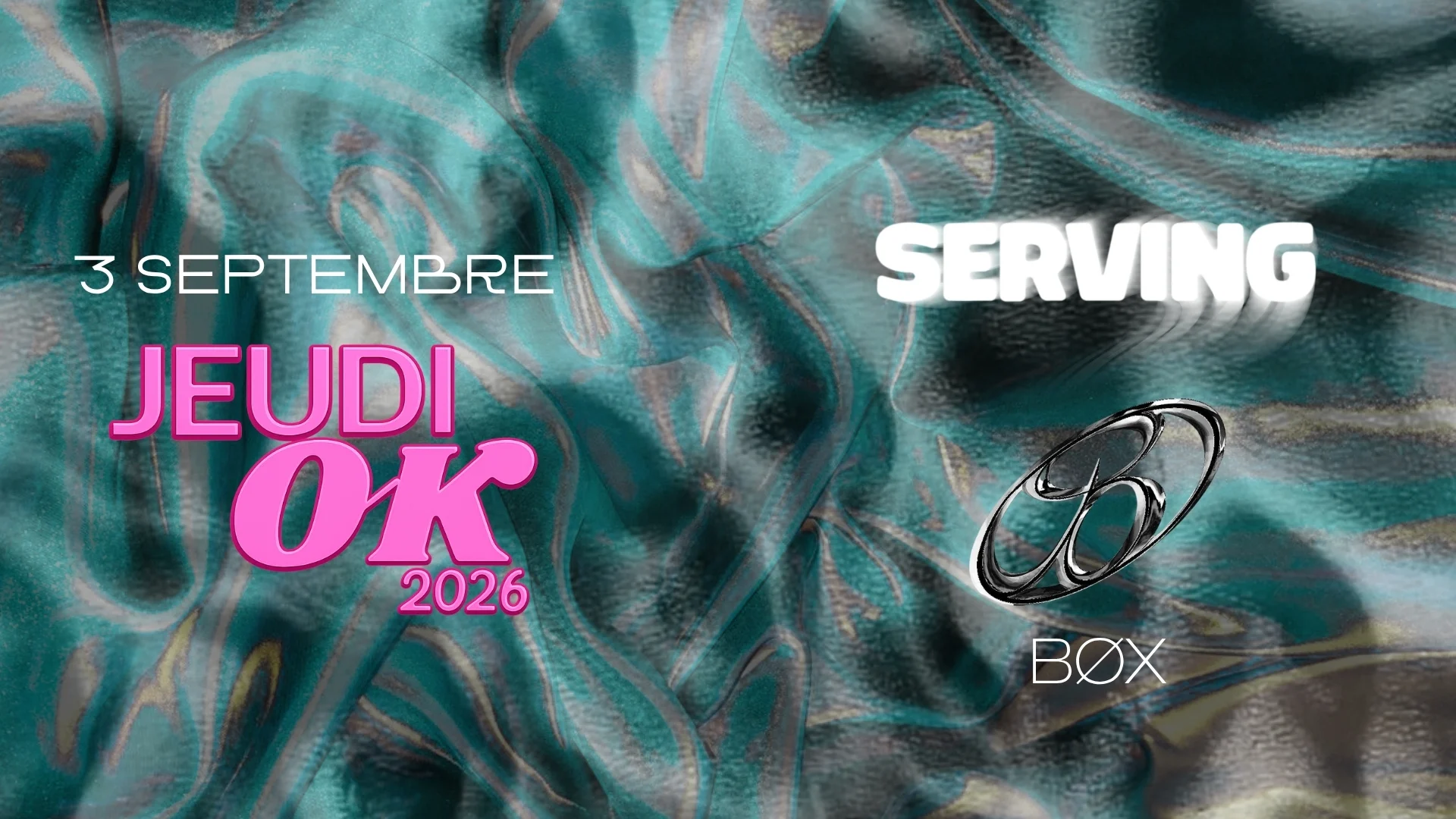 Jeudi Ok : Serving + Bøx Cover