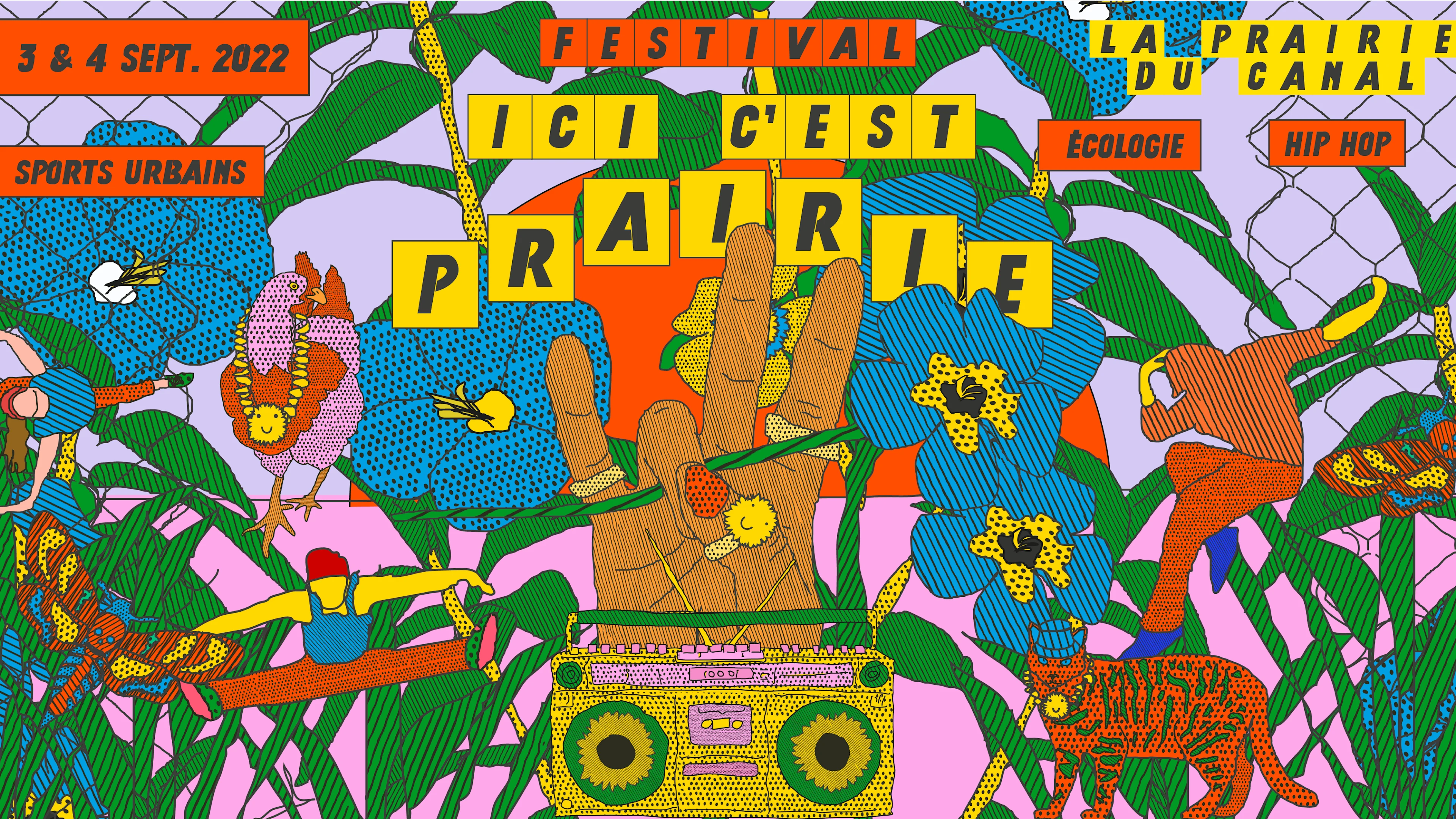 Festival "Ici C'est Prairie" #1 Cover