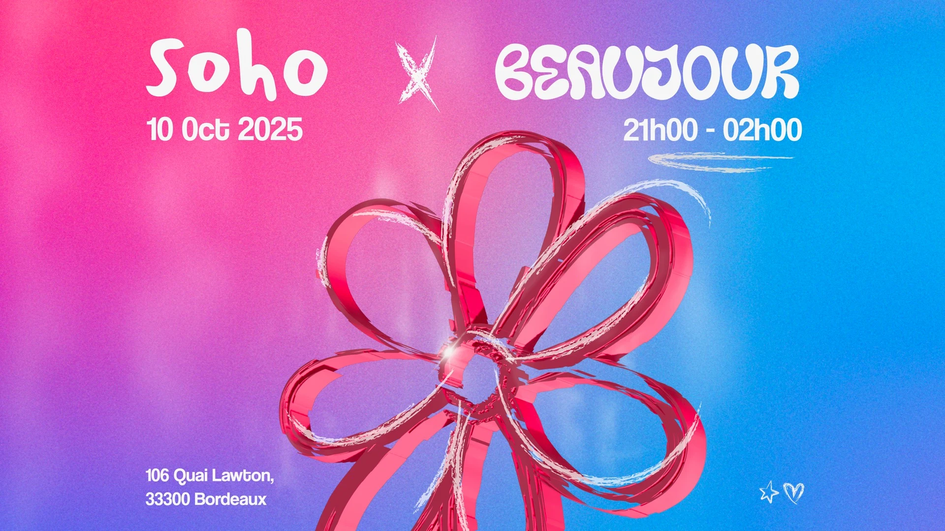 Beaujour X @Soho Bordeaux Cover