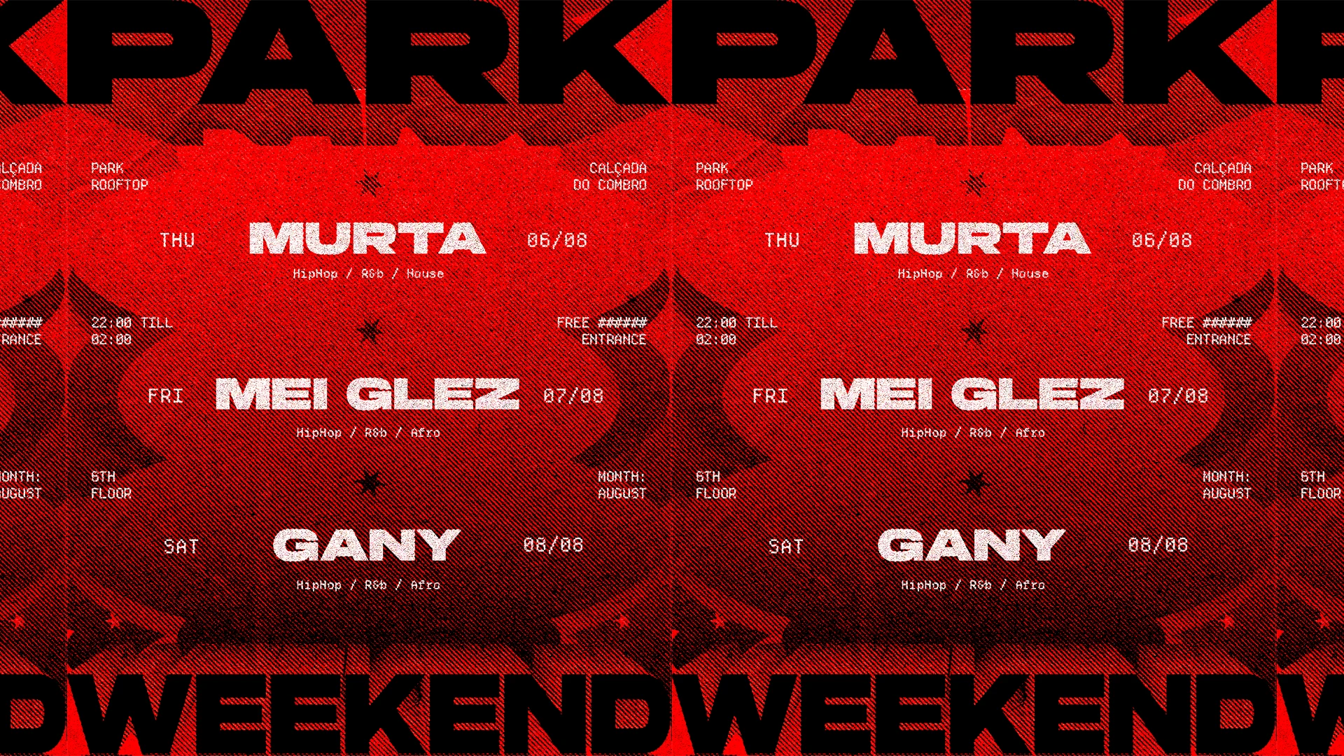 Park Weekend @06-08 Aug Cover