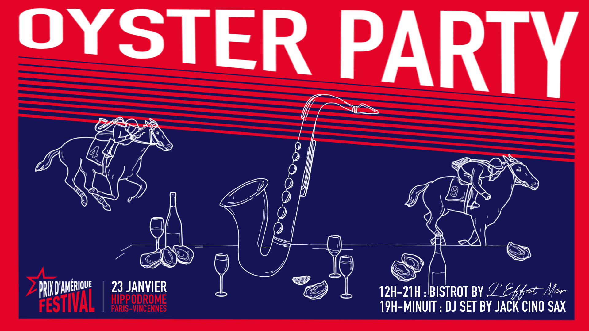 Oyster Party À L'hippodrome Cover