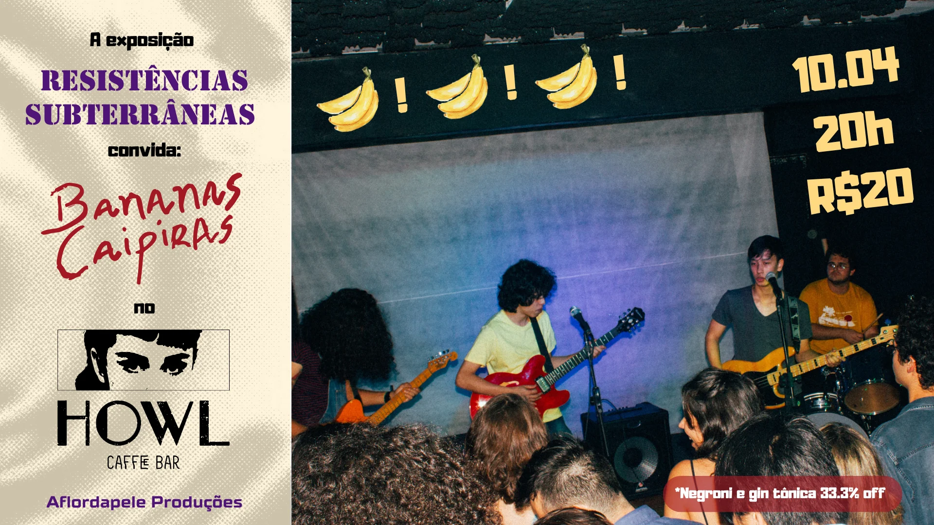 Bananas Caipiras Na Howl Bsb Cover