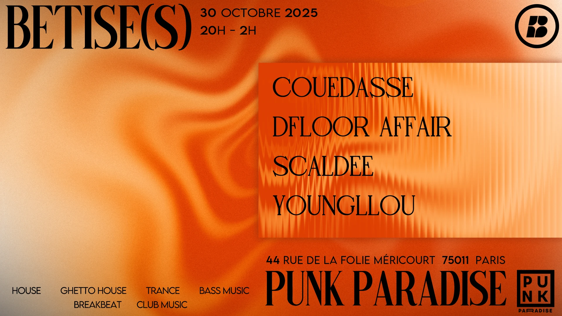 Bêtise(S) Cover