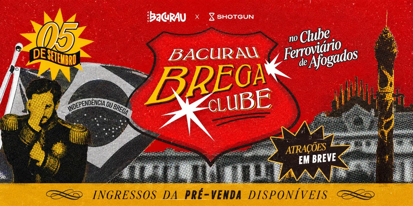 Bacurau Brega Clube - Independência Ou Brega Cover