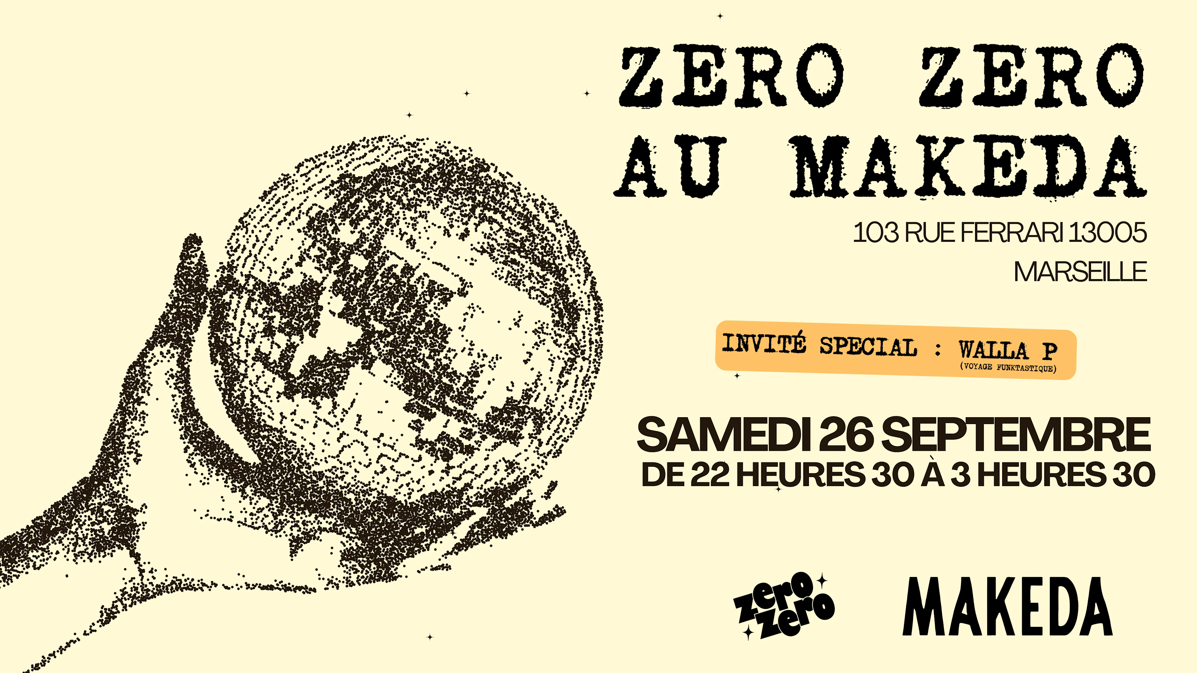 Zéro Zéro Au Makeda W/ Walla P Cover
