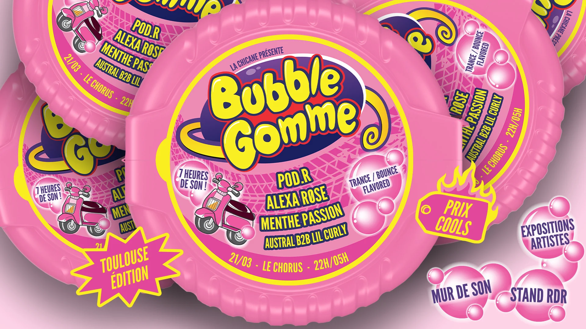 Bubble Gomme - La Chicane Cover