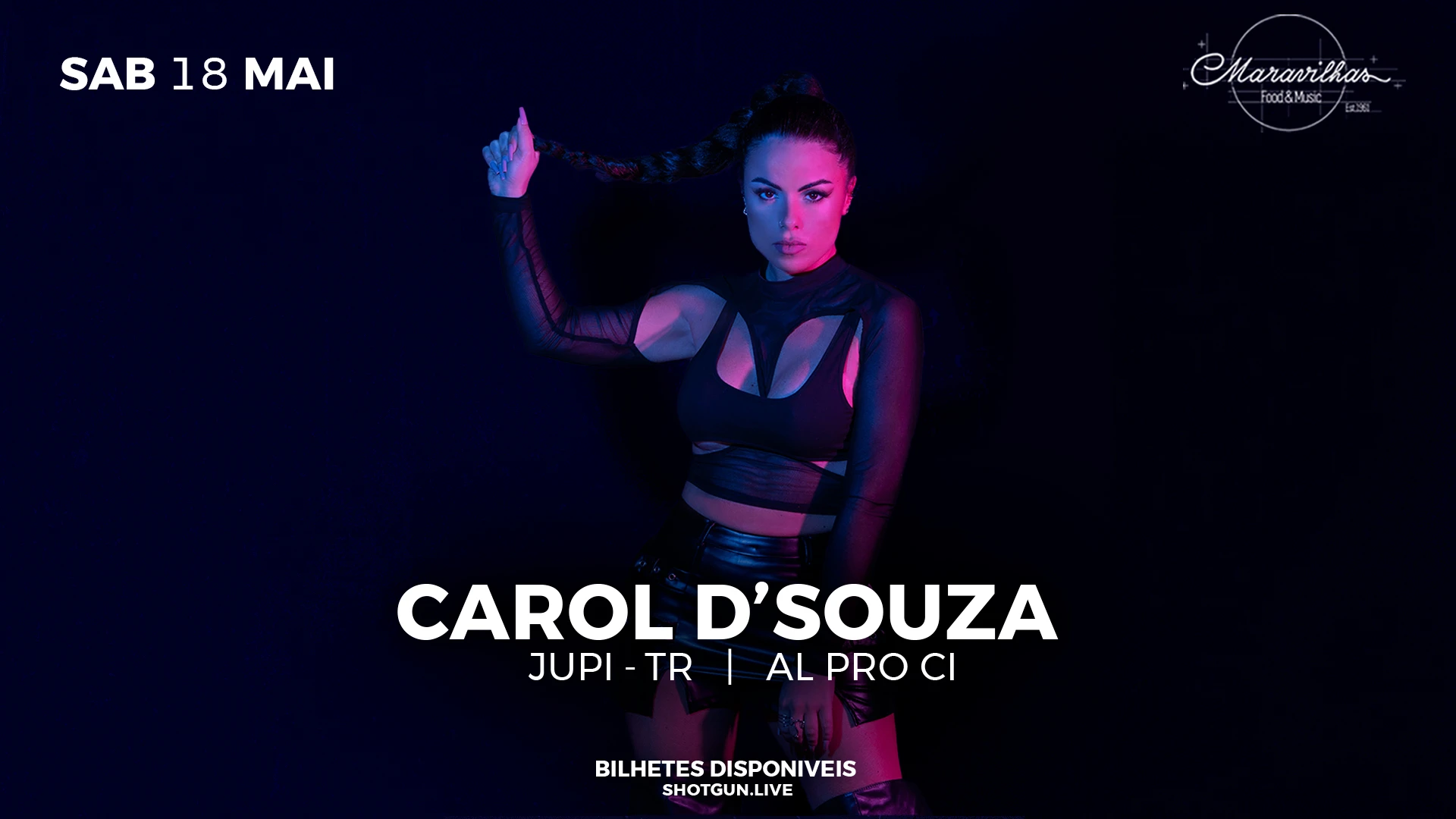 Carol D'souza - Maravilhas Cover