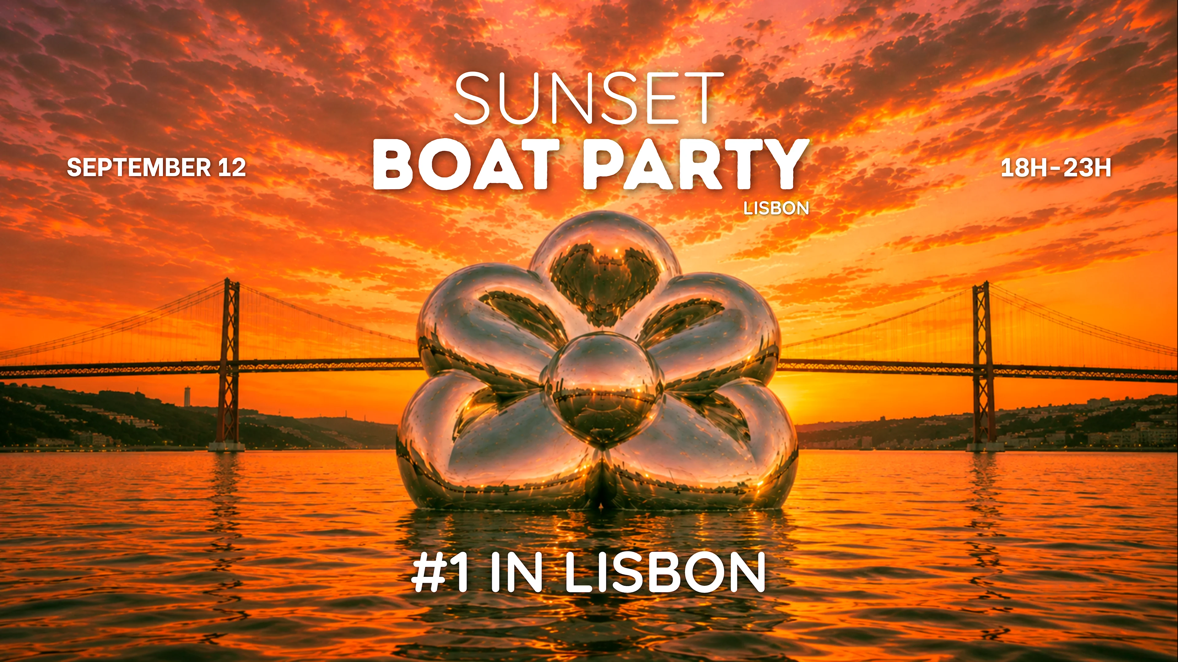 Sunset Boat Party: September 12th Cover