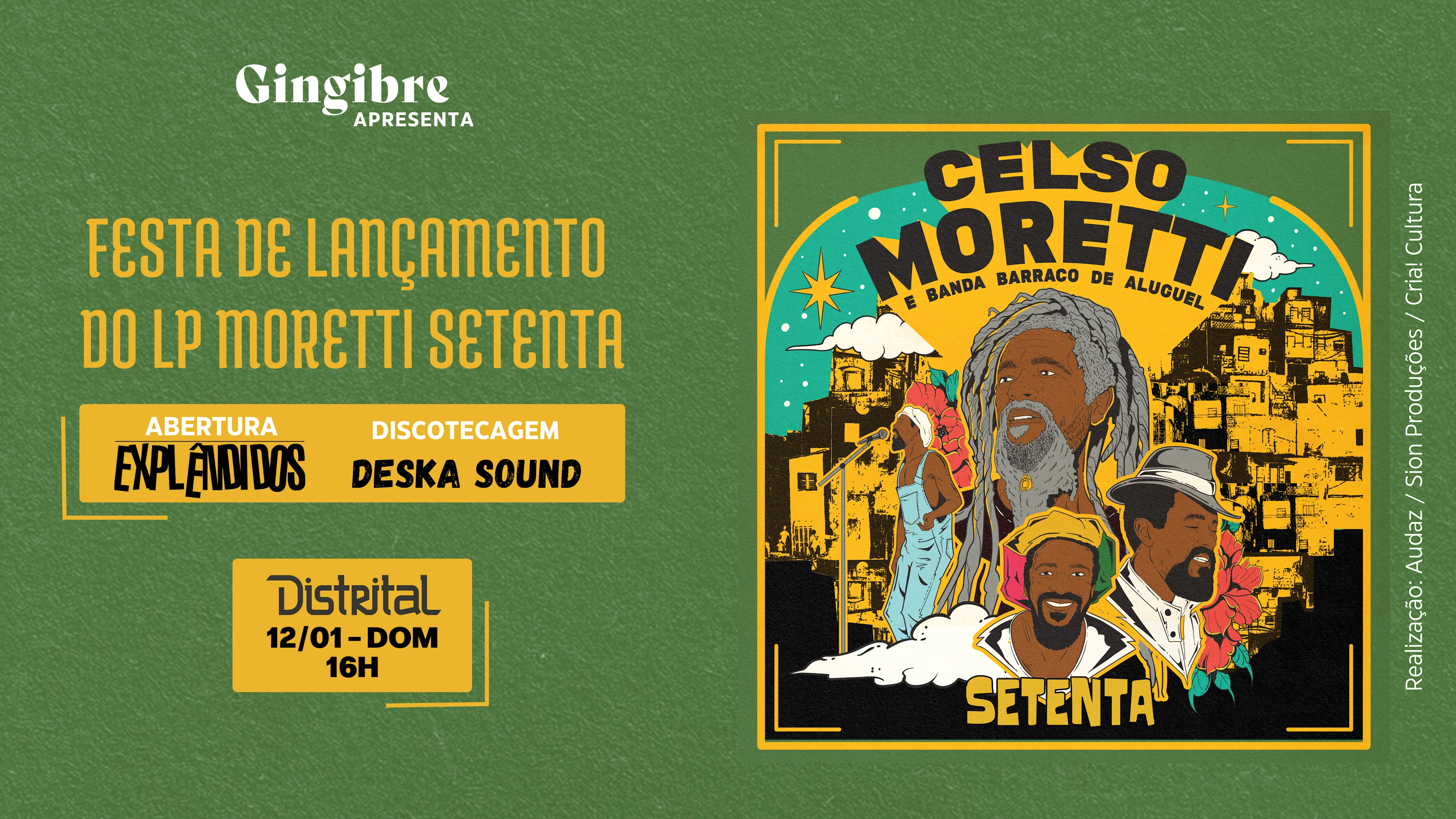 Celso Moretti 70 - Lançamento Do Lp Cover