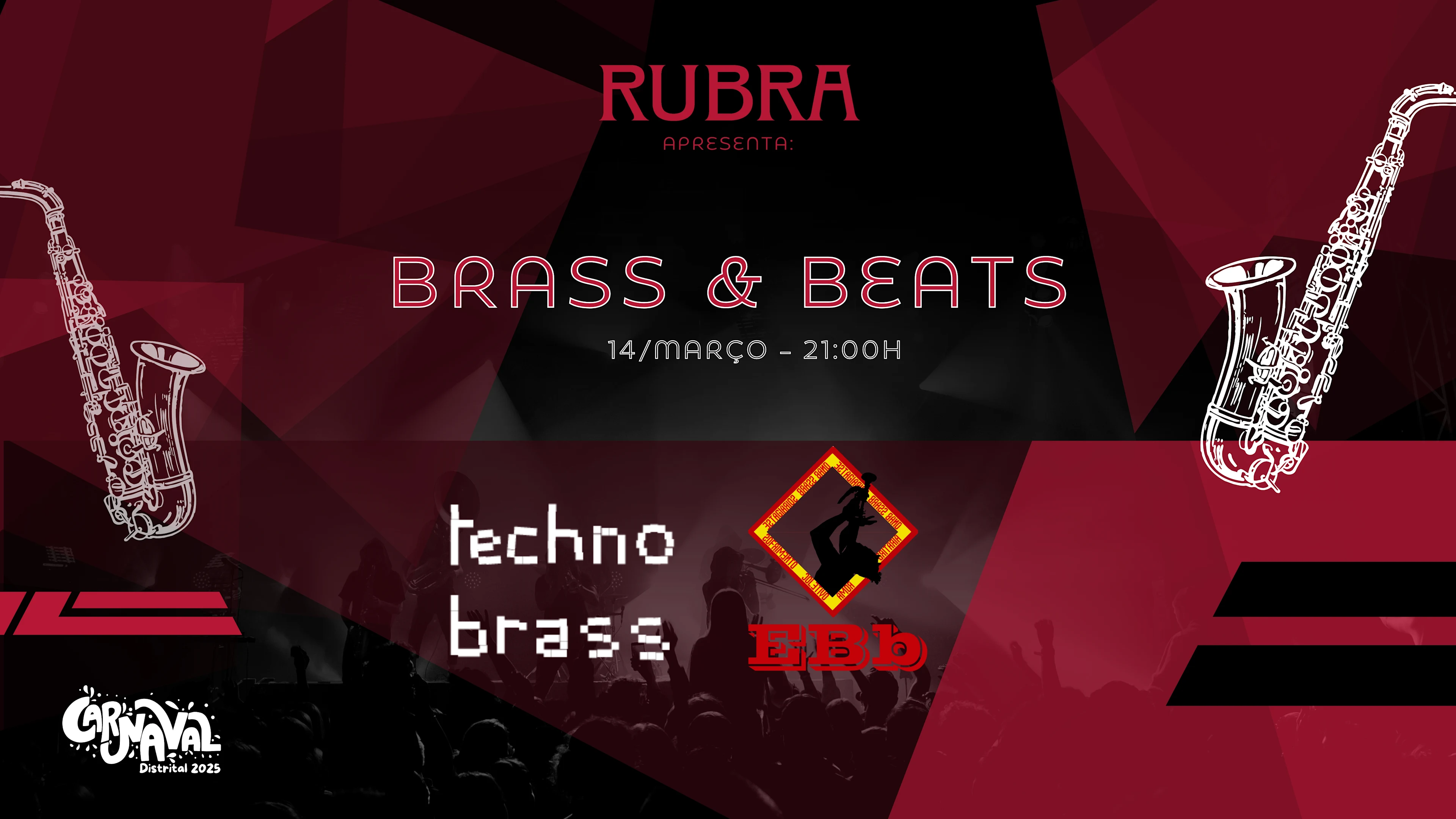 Brass & Beats Technobrass (Rj) + Estagiarios No Distrital Cover