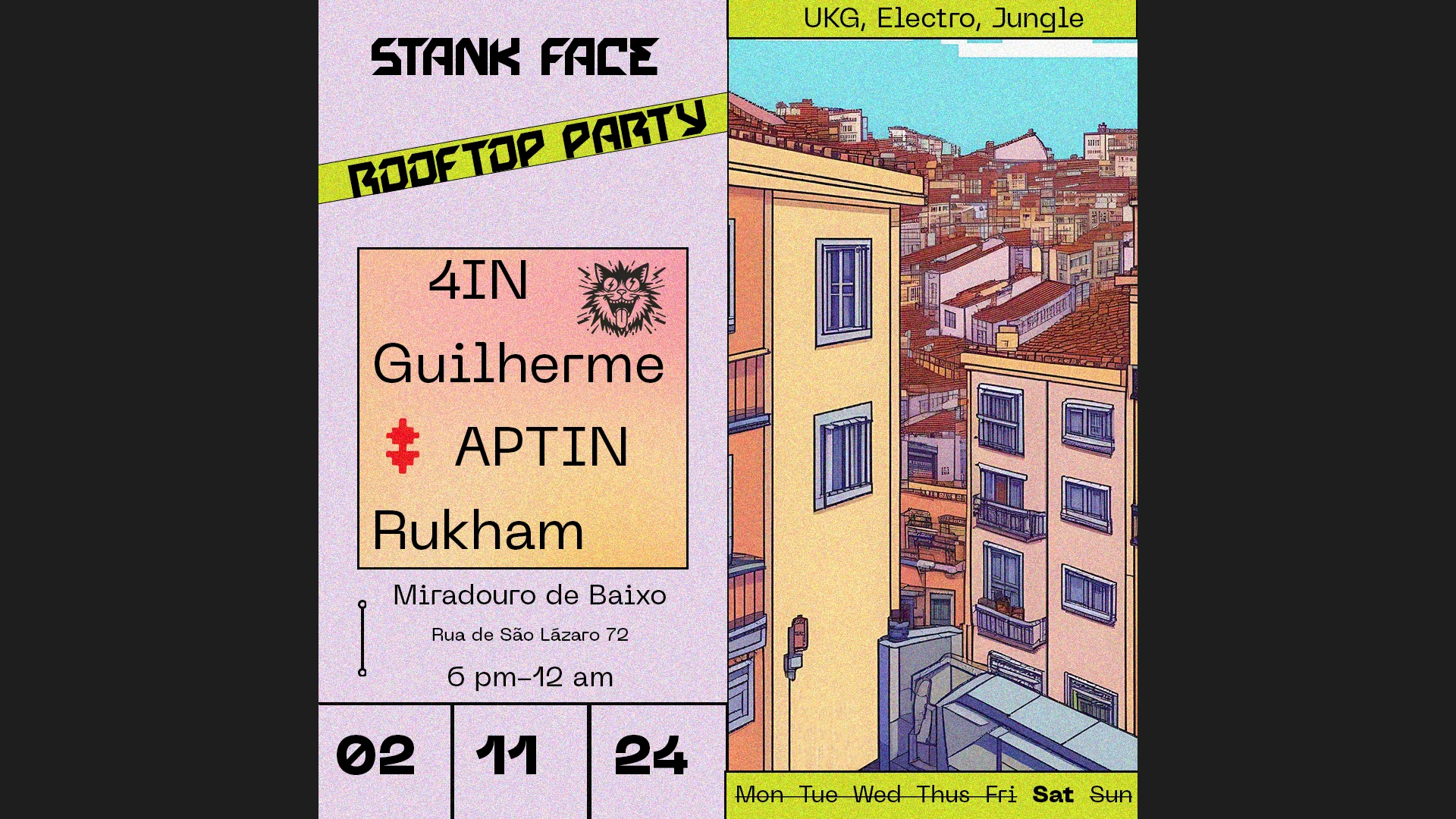 Stank Face Rooftop Party Cover