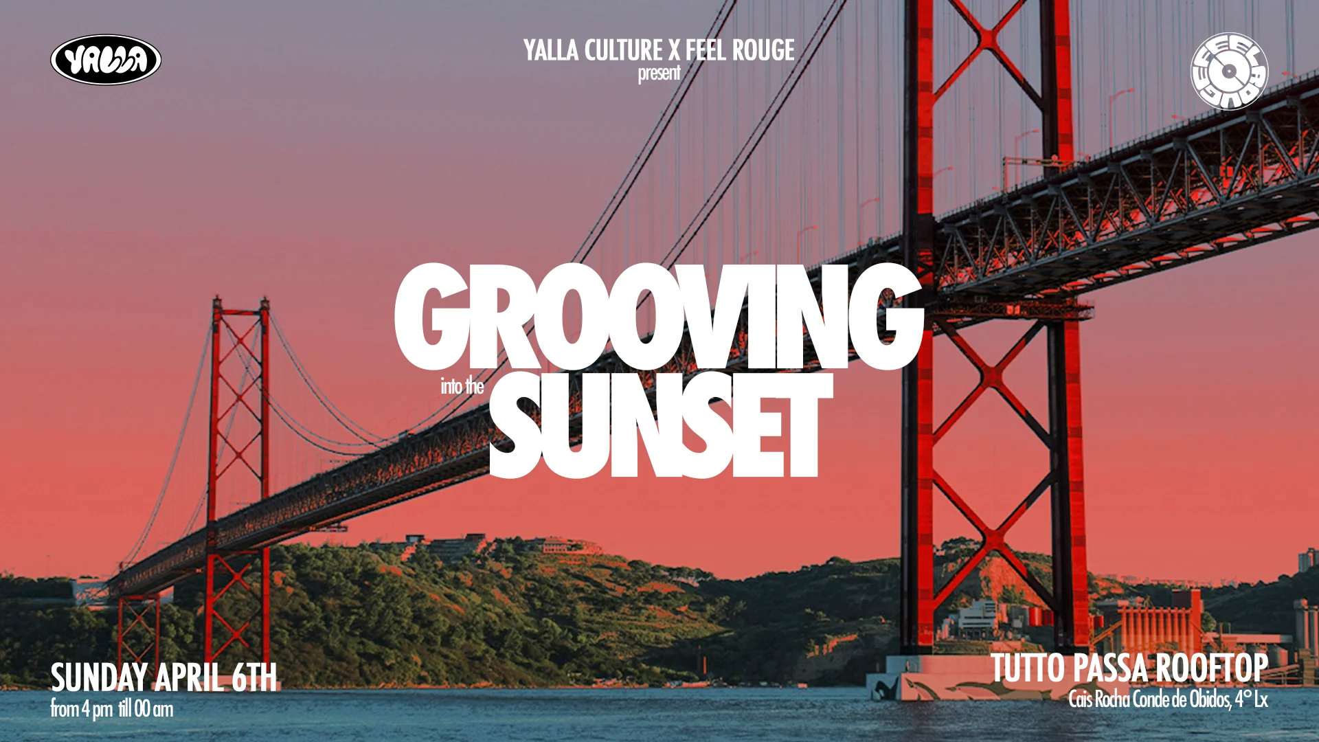 Grooving Into The Sunset - Yalla Culture X Feel Rouge Cover