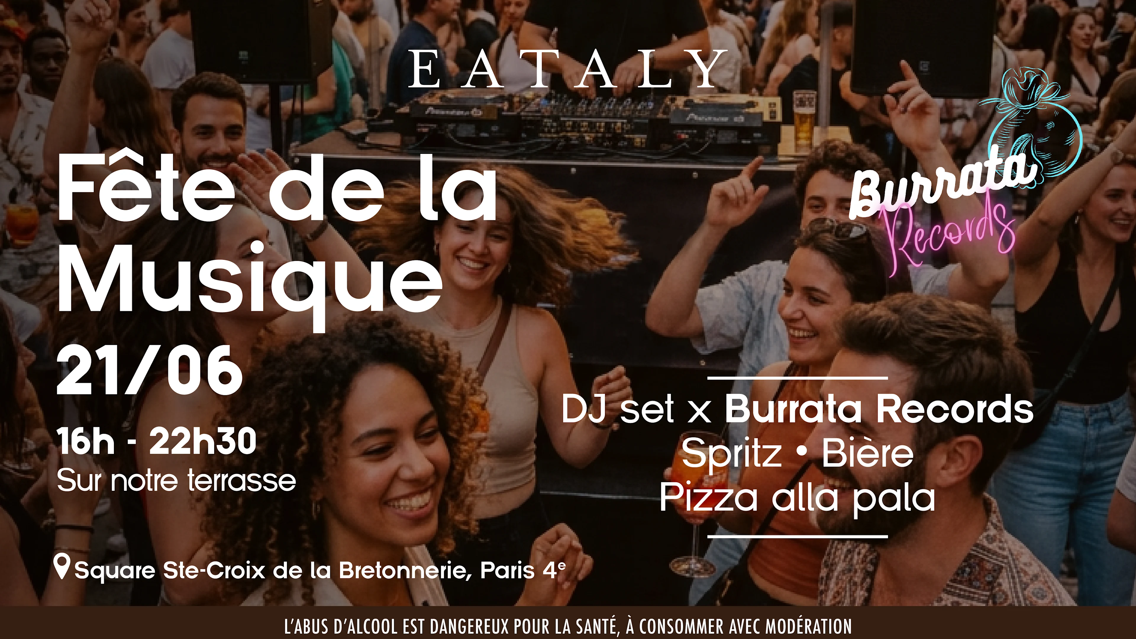 Fête De La Musique À Eataly - Burrata Records & Nicol (Aïe) Cover