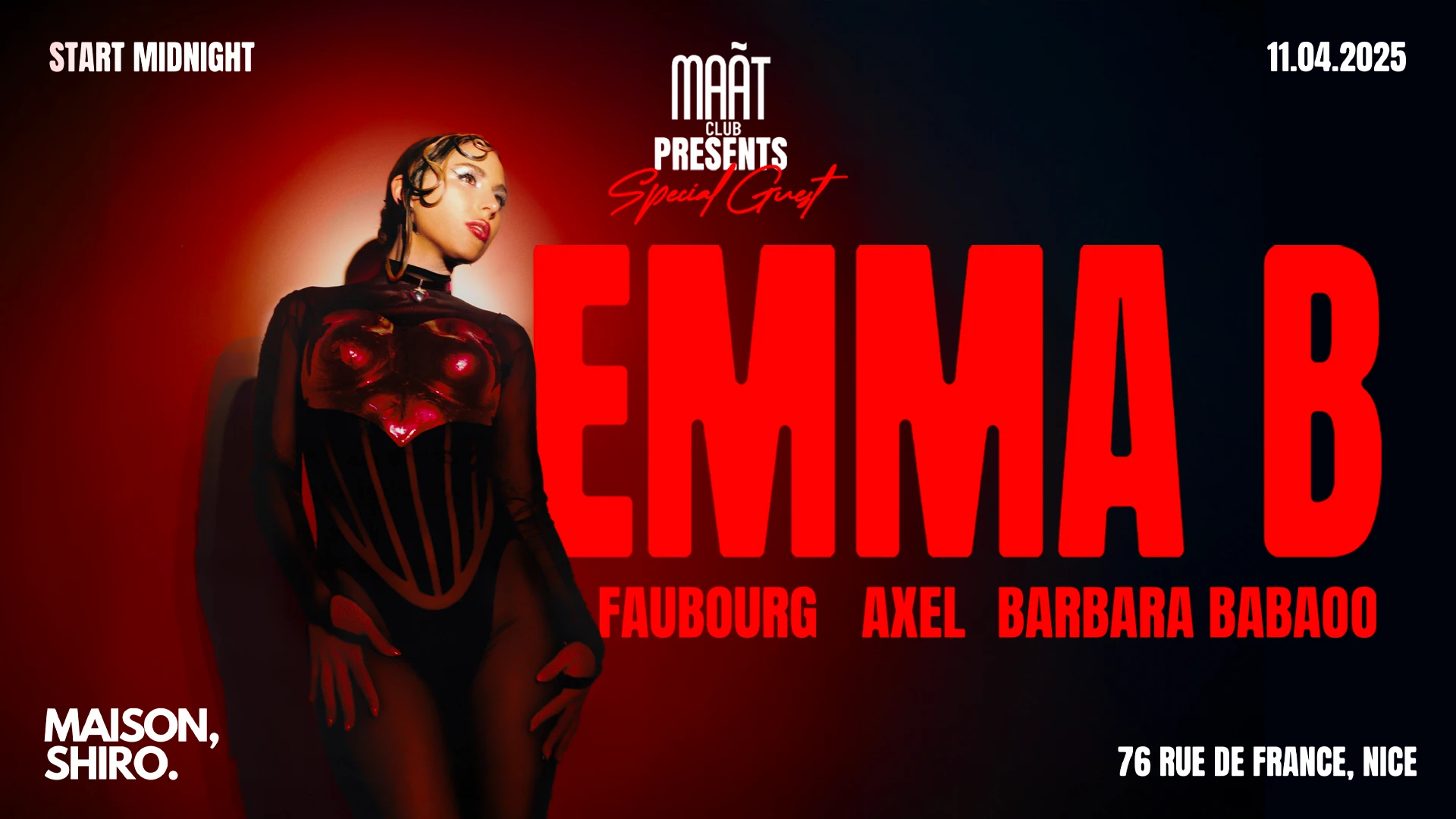 Maãt Club X Emma B Cover