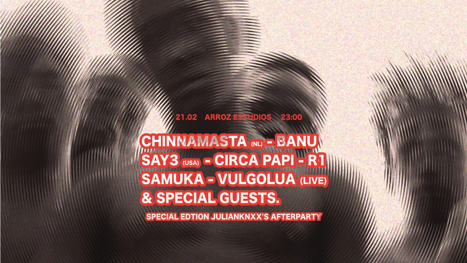 Receba Showcase / Julianknxx's Afterparty Cover