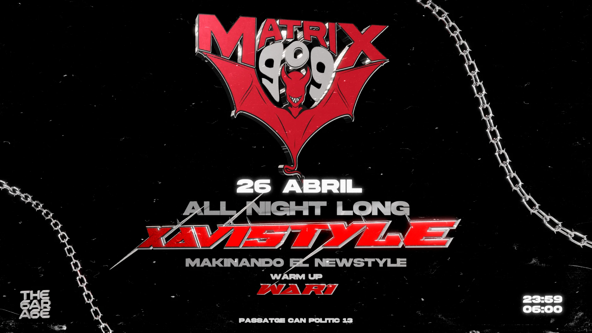 Matrix 909 - Xavistyle All Night Long Cover