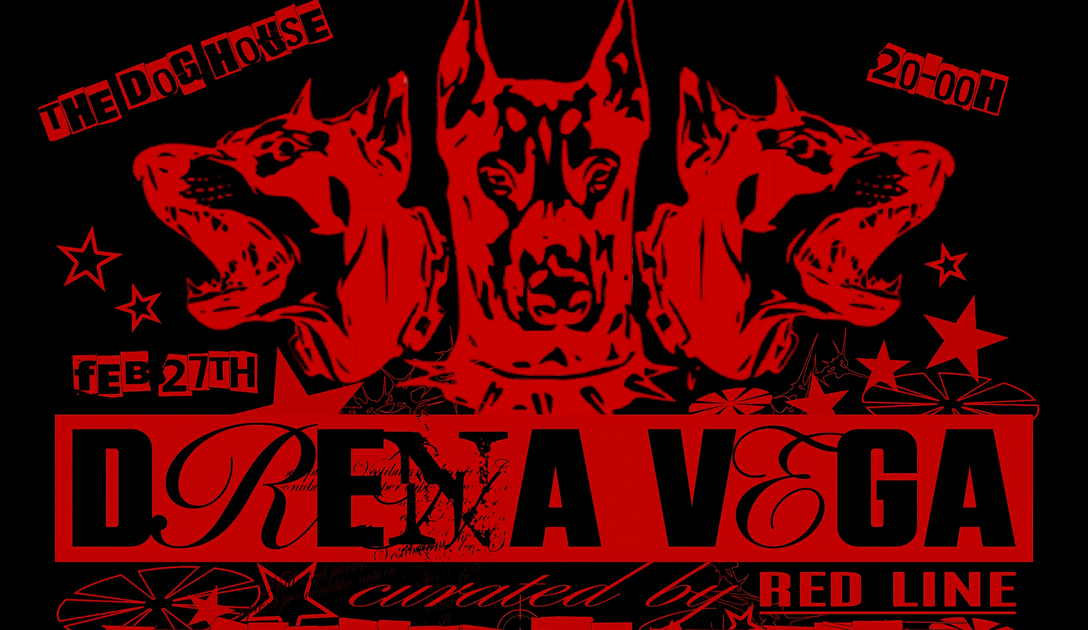 Drena Vega Curated By Red Line Cover