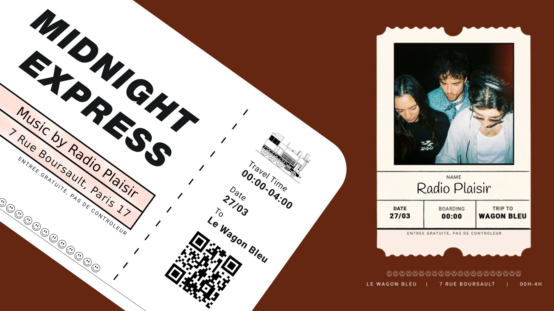 Midnight Express | Radio Plaisir Cover