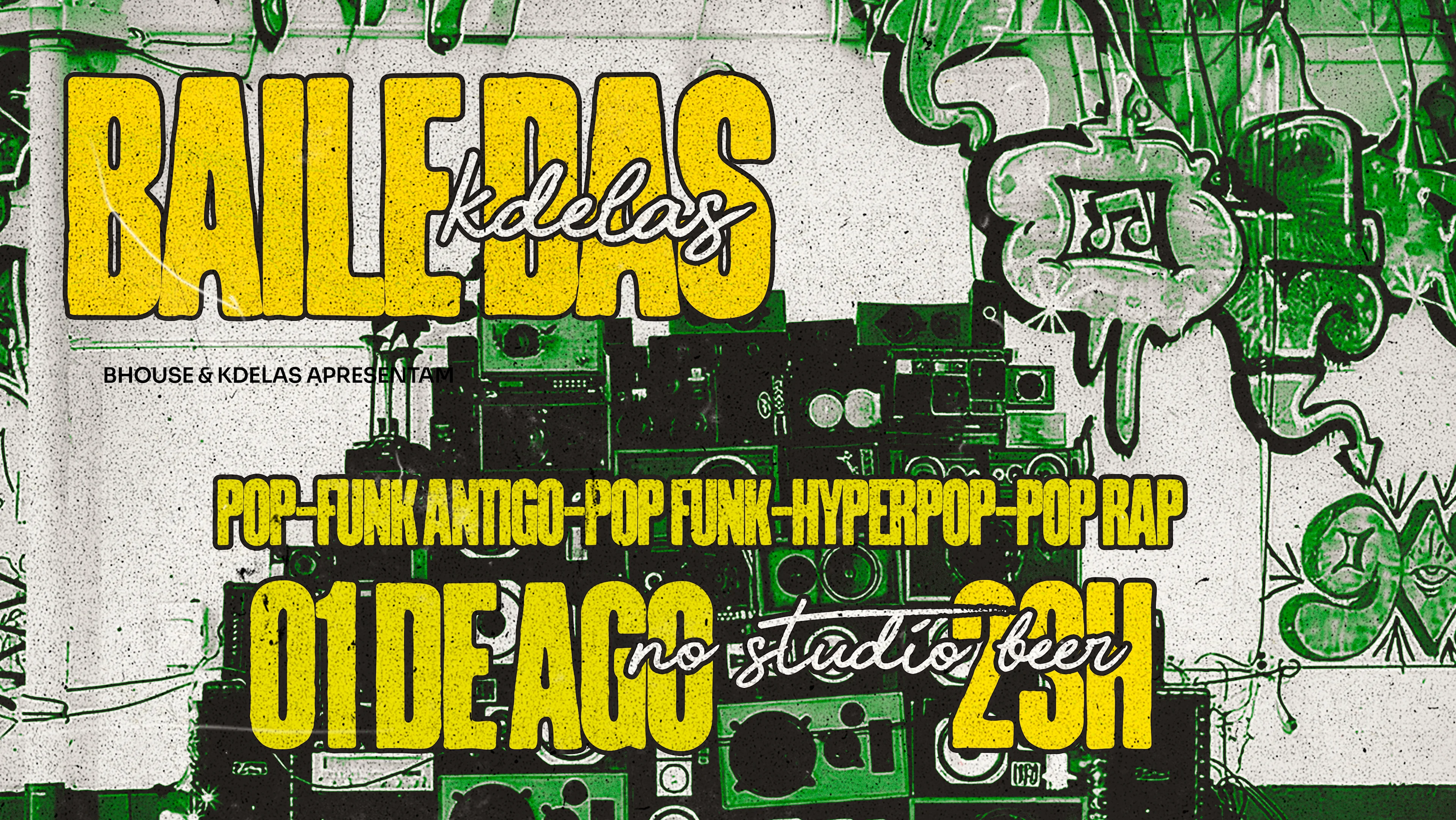 Baile Das Kdelas - Funk, Pop, Hyperpop E Rap Fem Cover