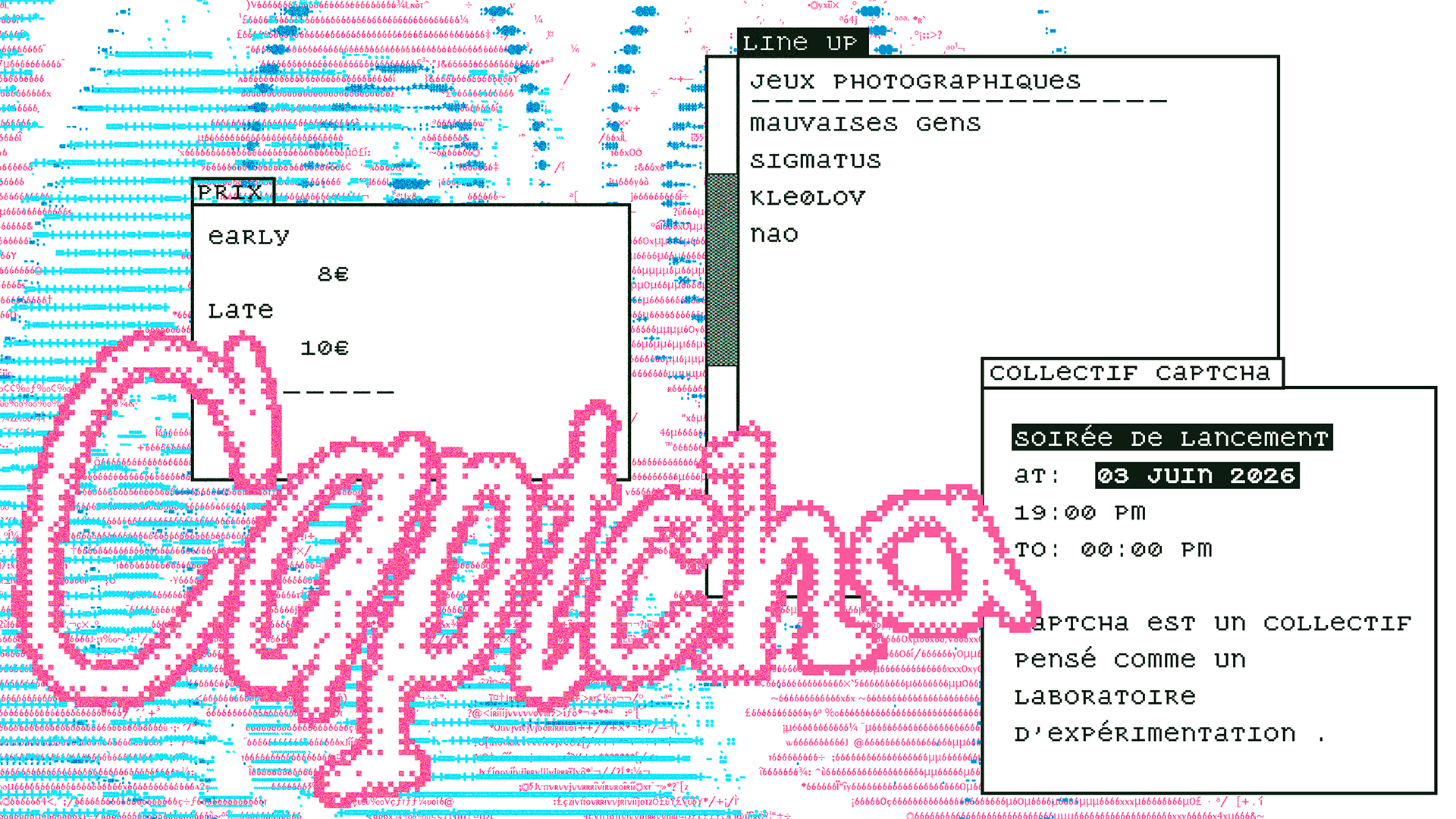 Captcha - Soirée De Lancement Cover