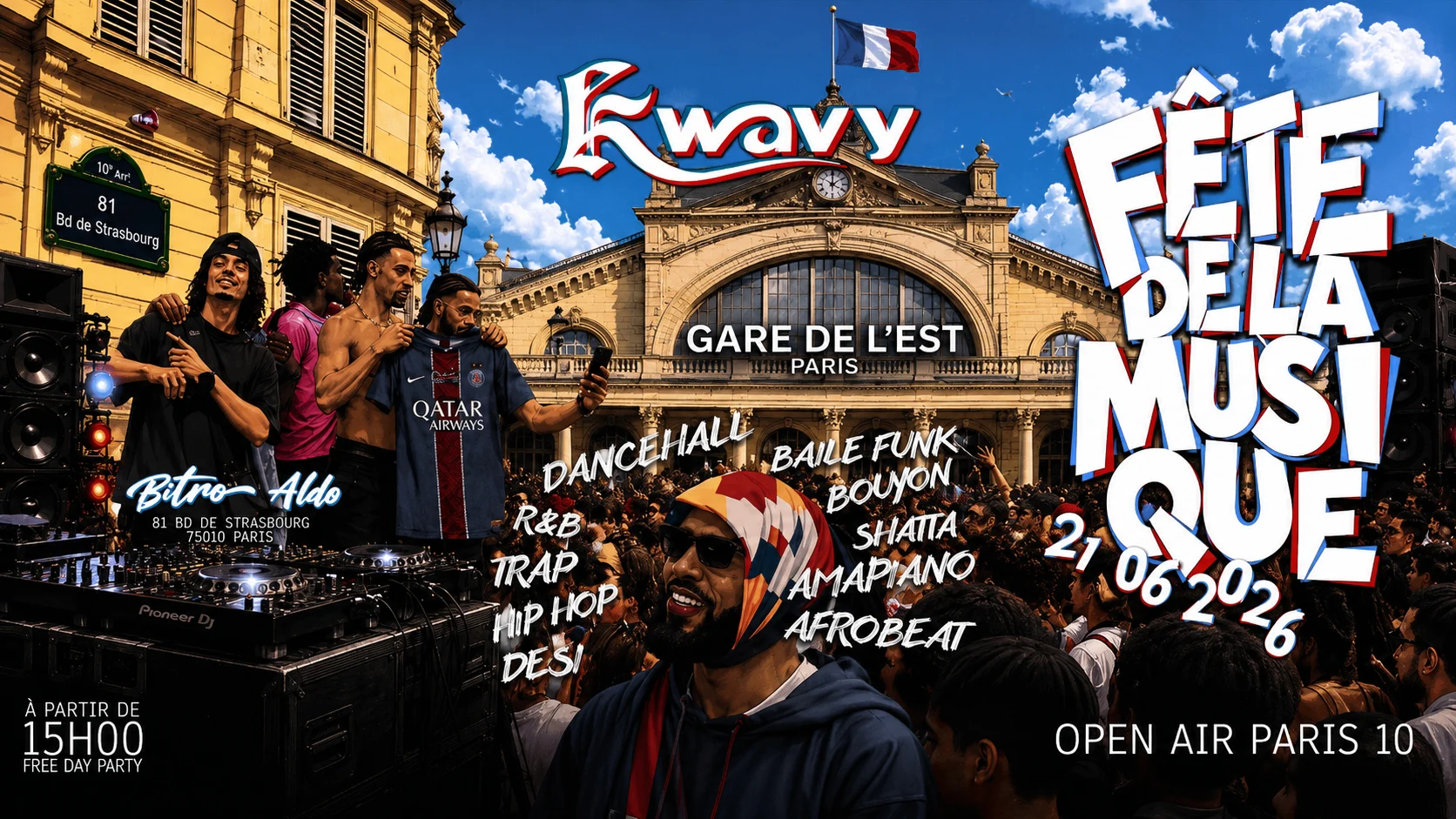 Fête De La Musique - Kwavy Cover