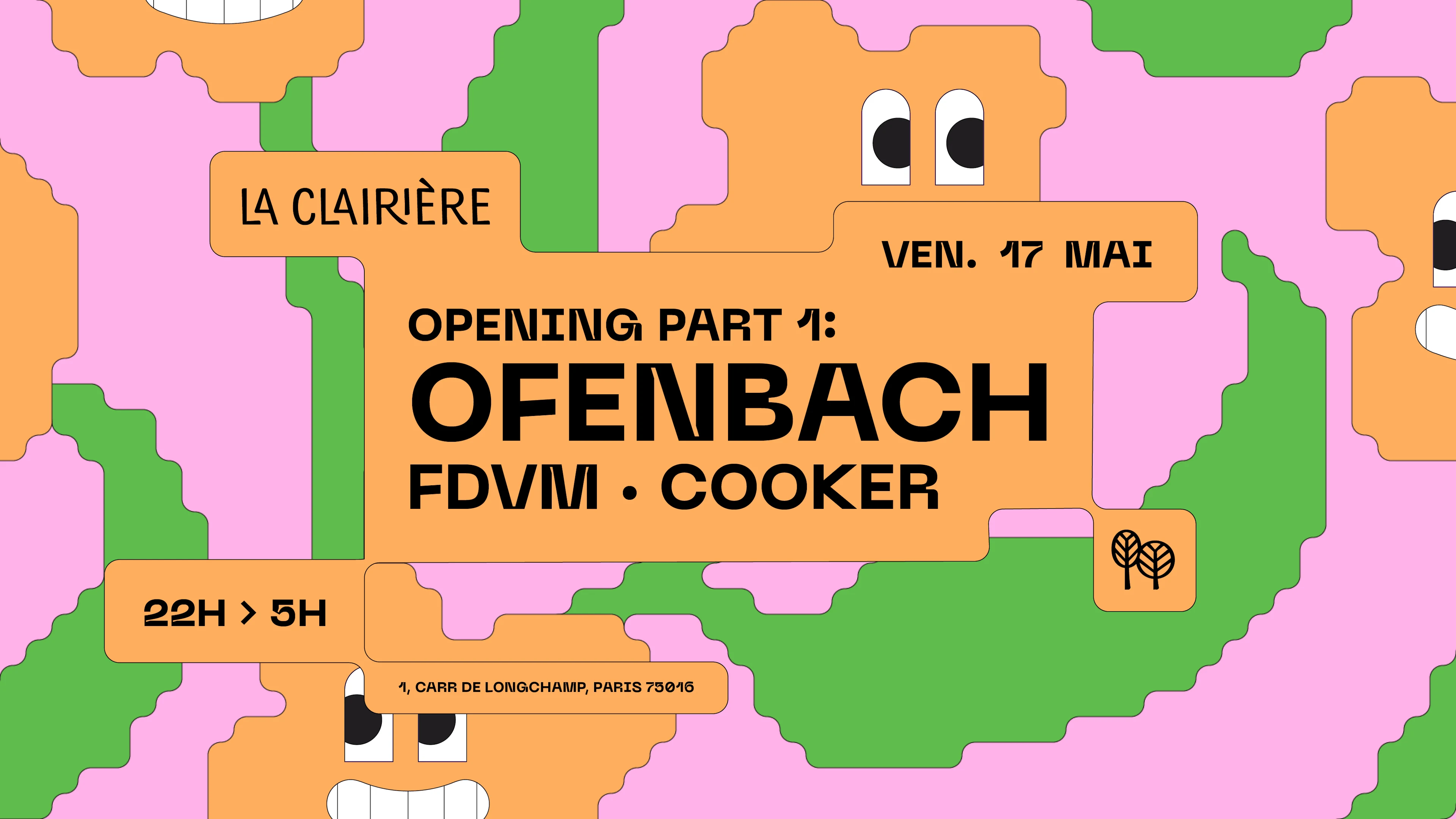 La Clairière : Ofenbach Cover
