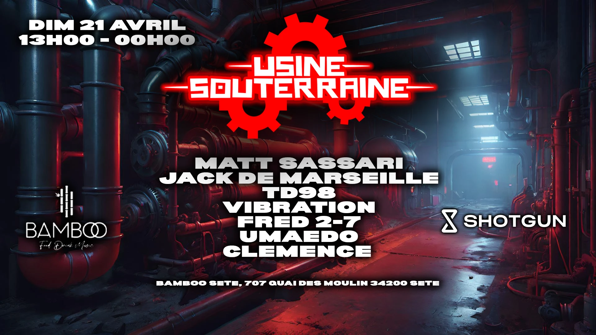 Usine Souterraine Open Air Matt Sassari Cover