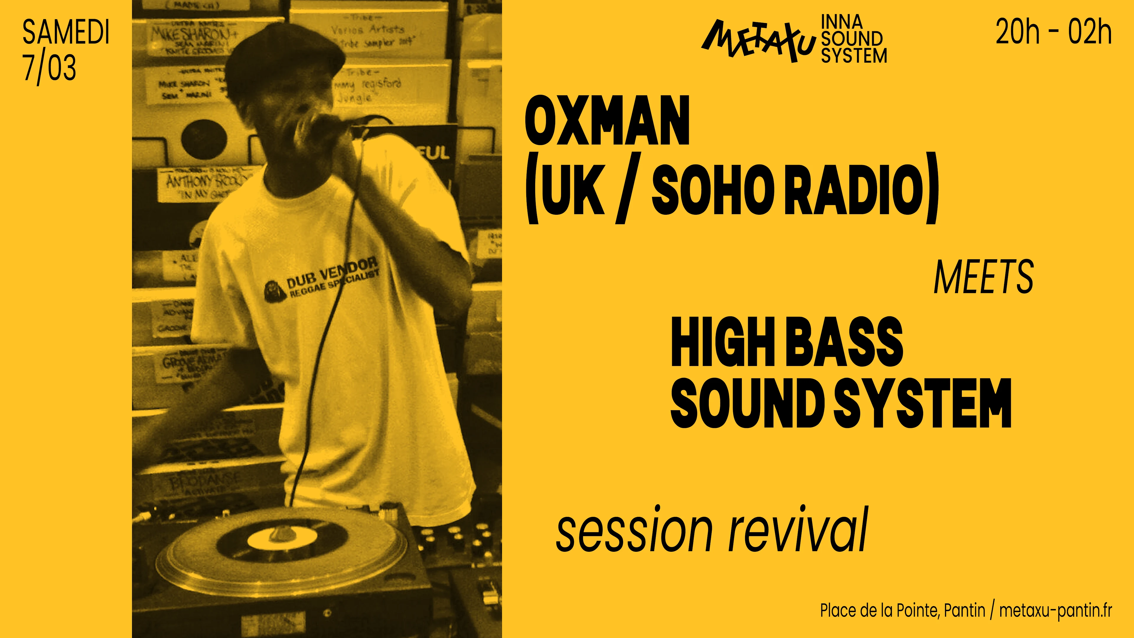 High Bass Sound System X Oxman Cover