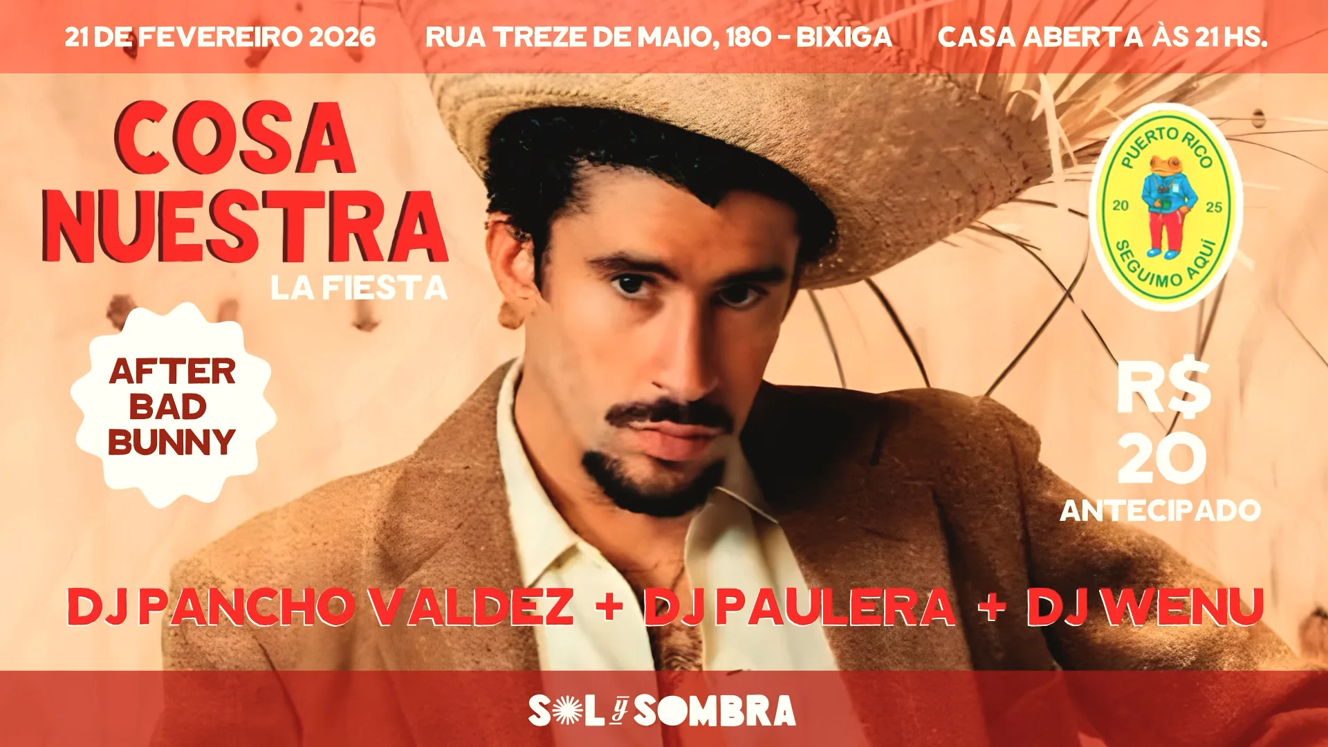 ¡Cosa Nuestra – After Show Bad Bunny! Cover