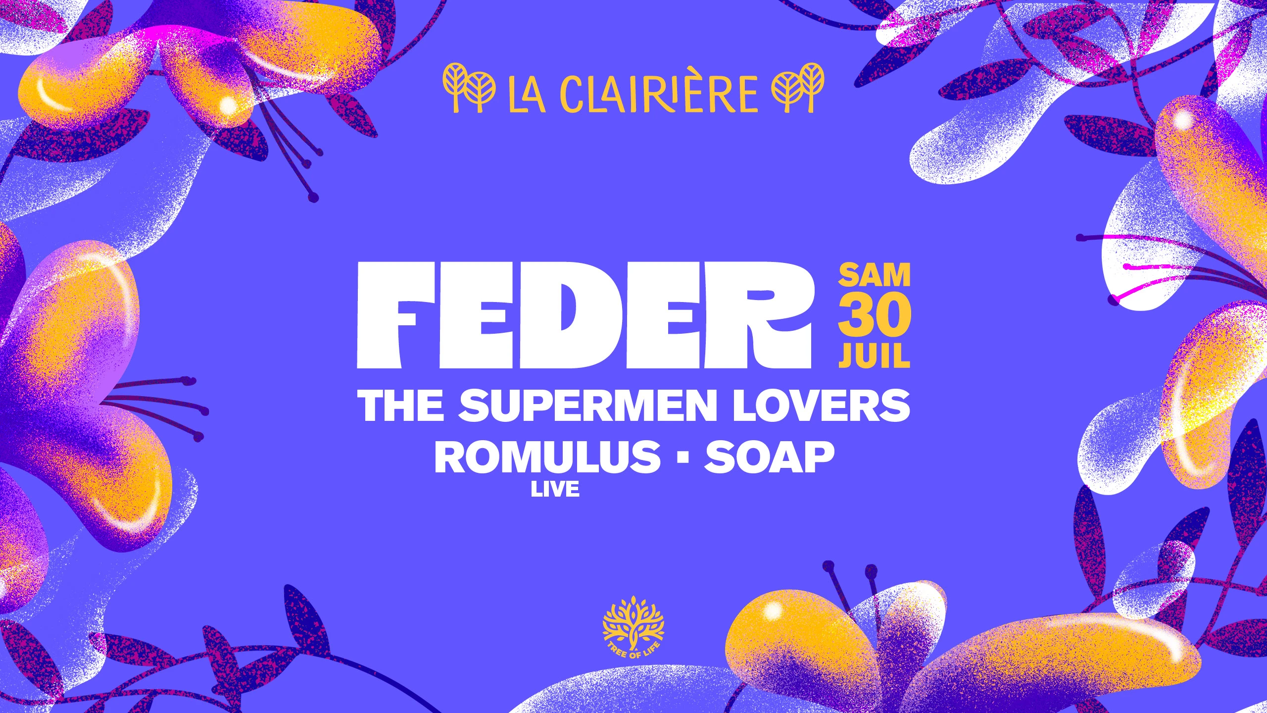 La Clairière : Feder, The Supermen Lovers, Romulus, Soap Cover
