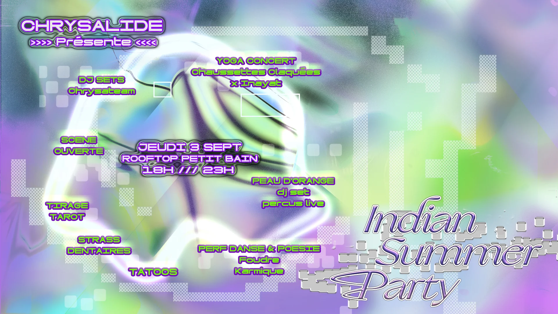 Chrysalide : Indian Summer Party Cover