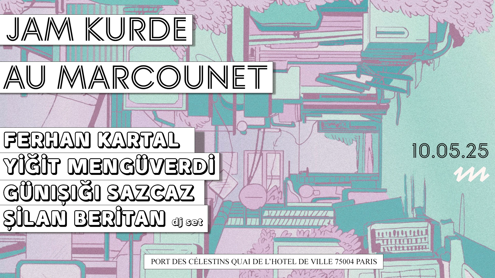 Jam Kurde Au Marcounet Cover